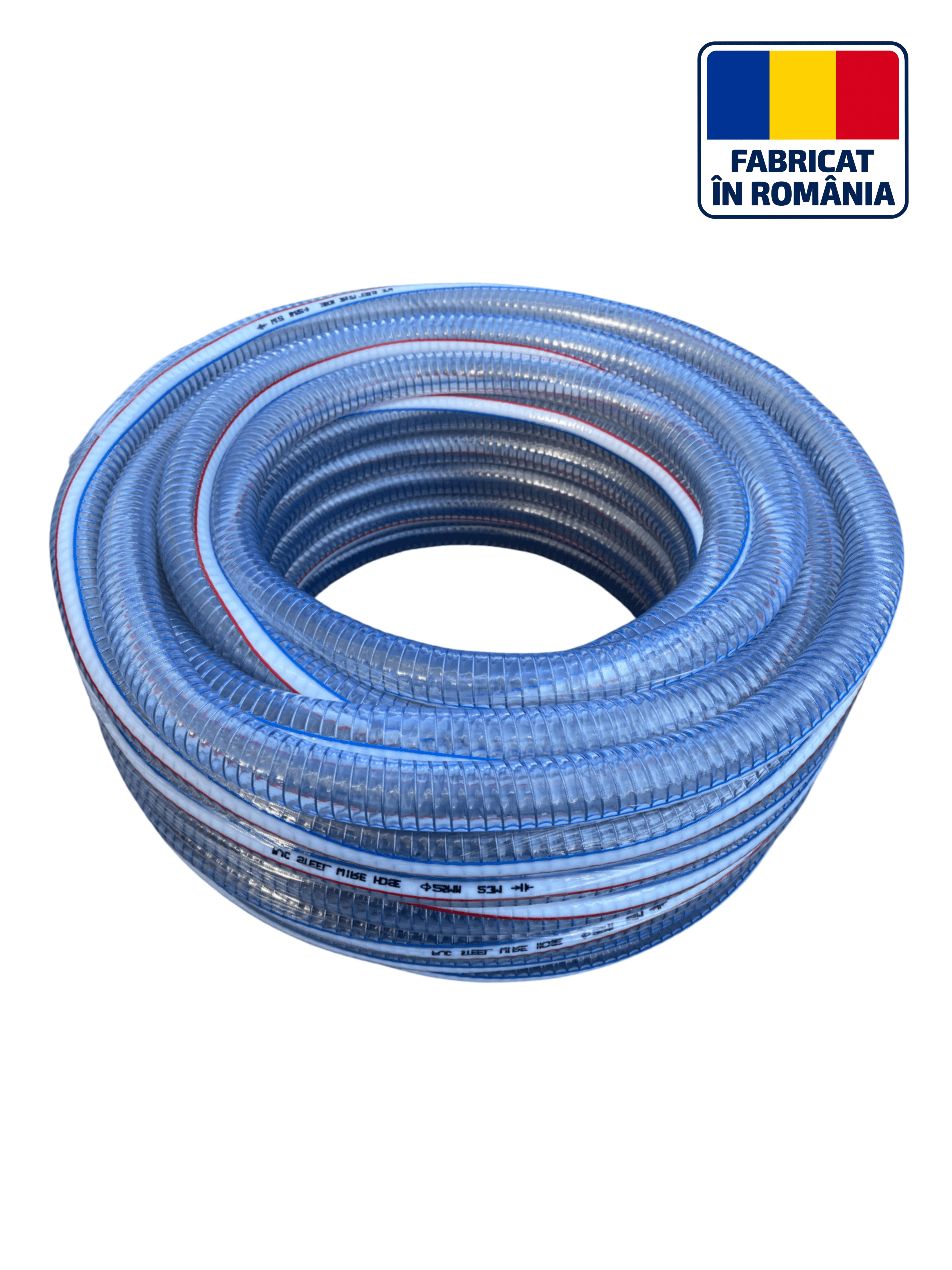 Furtun PVC Absorbtie cu Insertie Metal