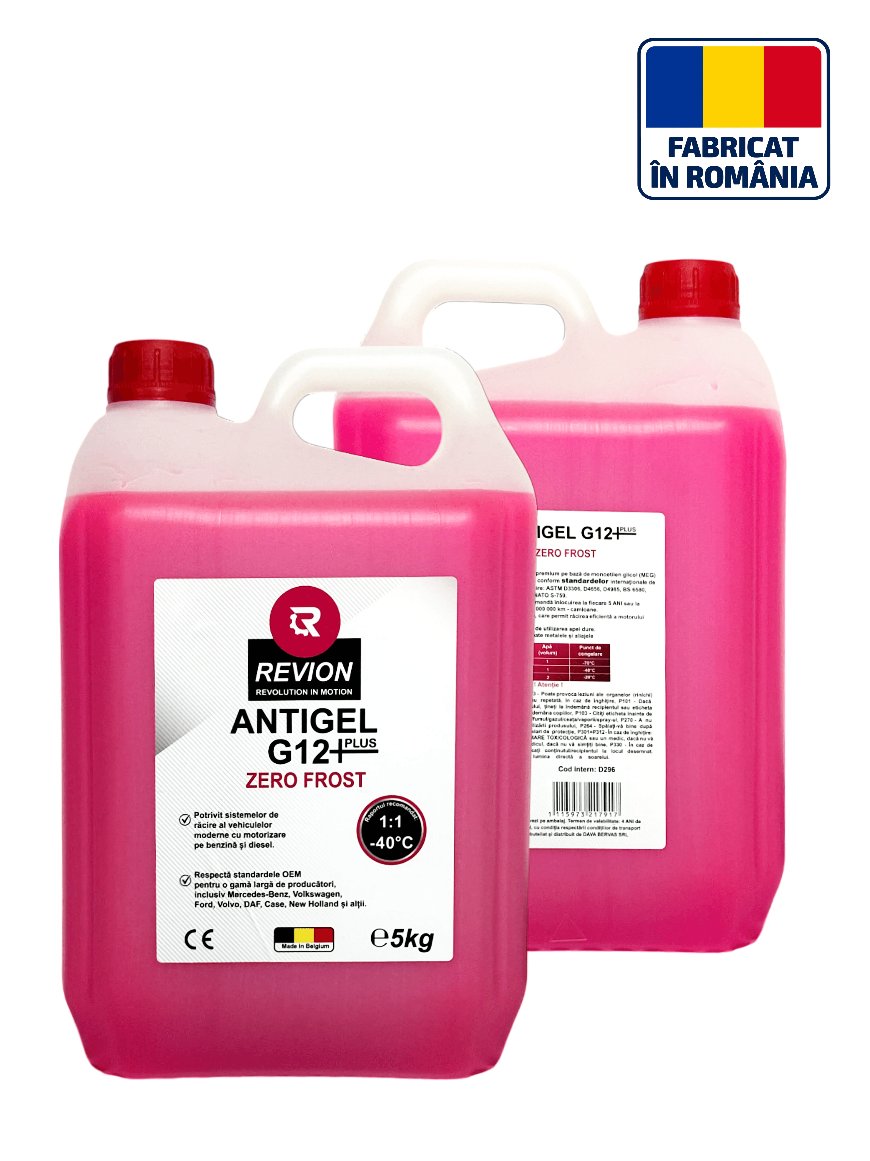 Antigel Revion G12 -40°C 5KG