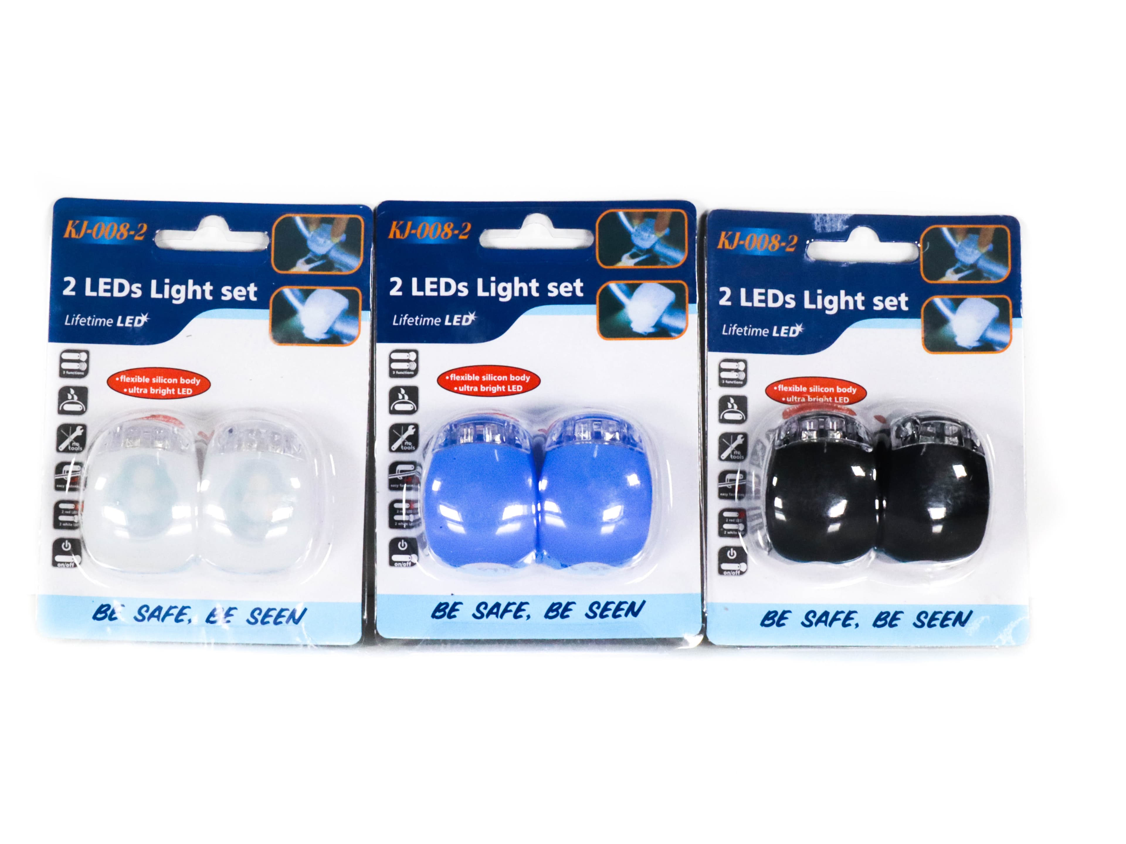 Set Licurici din Silicon, Lumina Alba