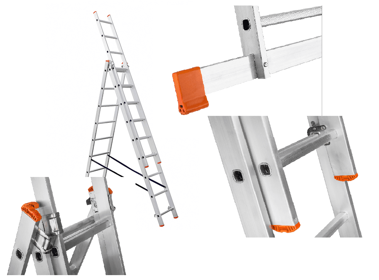 Scara Extensibila cu 3 Tronsoane