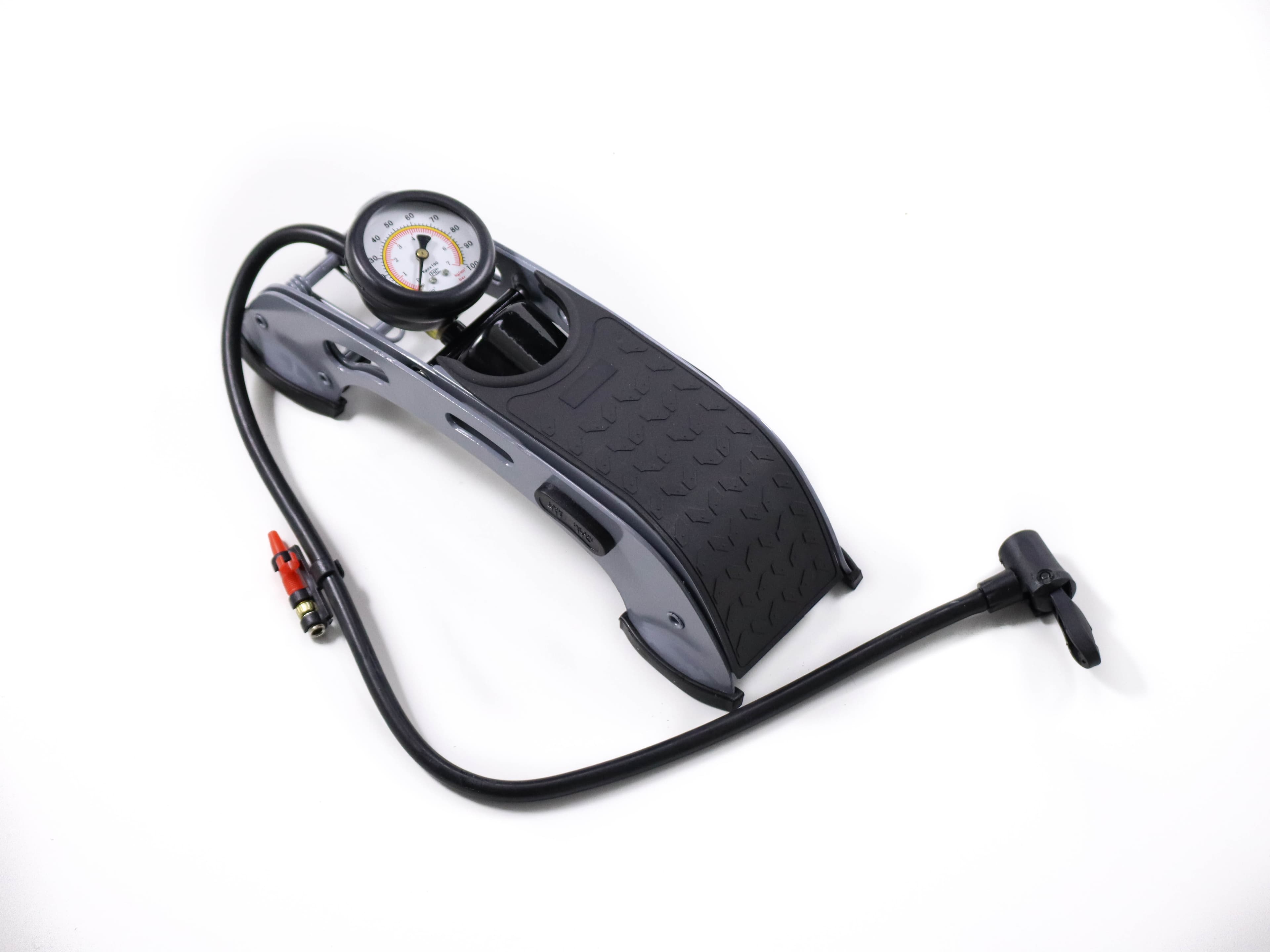 Pompa Auto cu Manometru la Picior