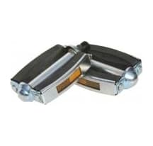 Pedale Aluminiu cu Grip de Cauciuc