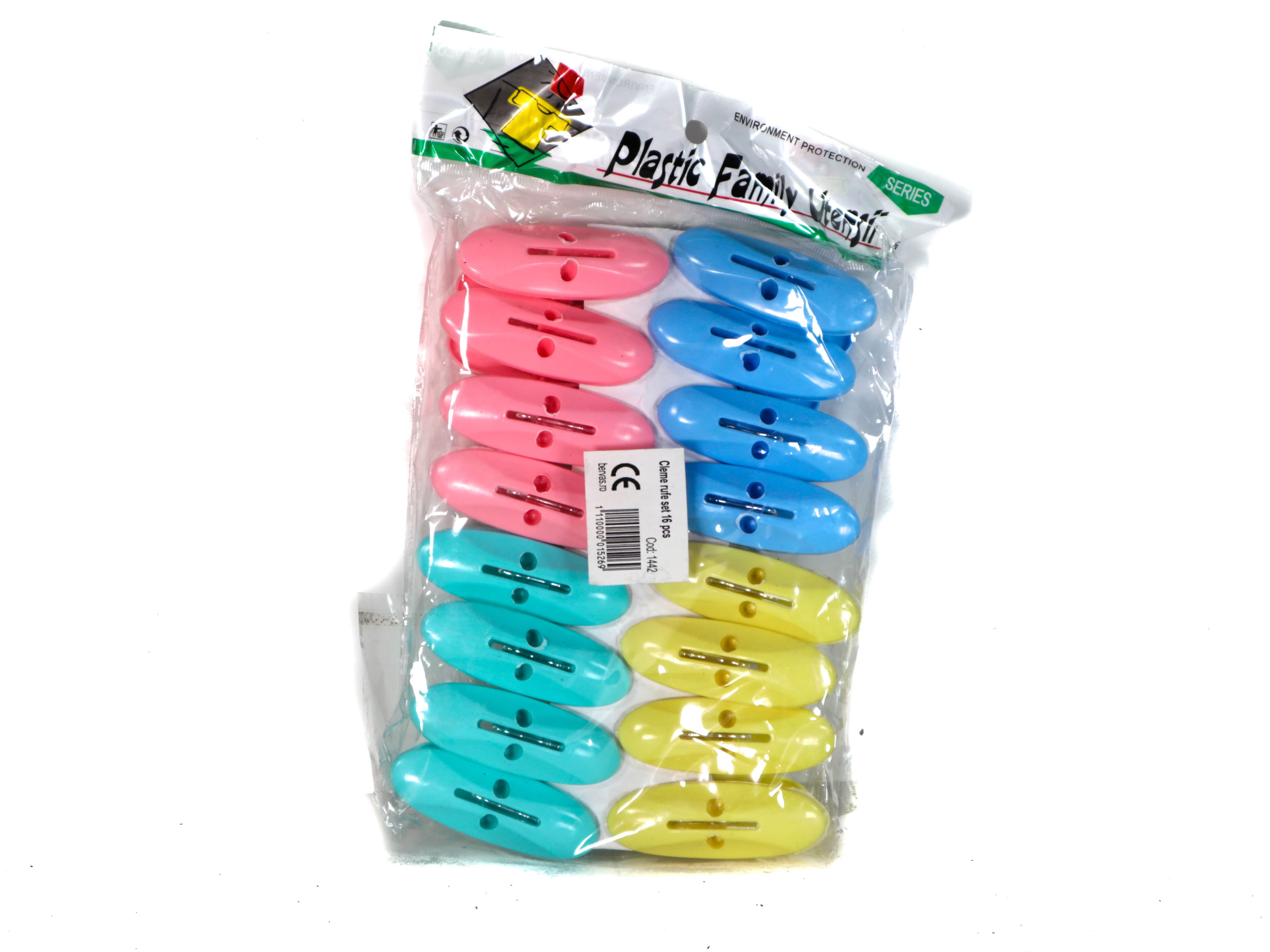 Set Cleme Pentru Rufe 16pcs