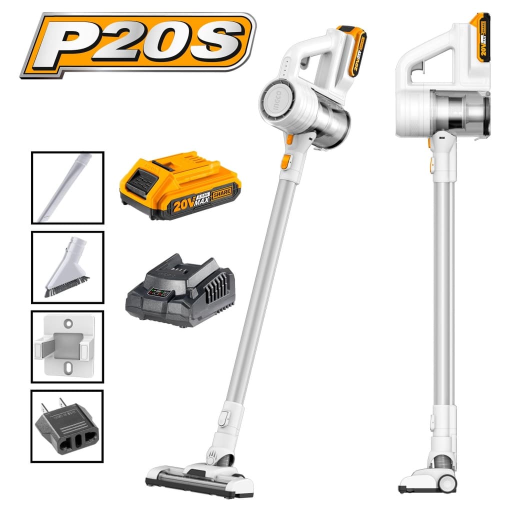 Aspirator Vertical 20V cu Baterie 2Ah si Incarcator image