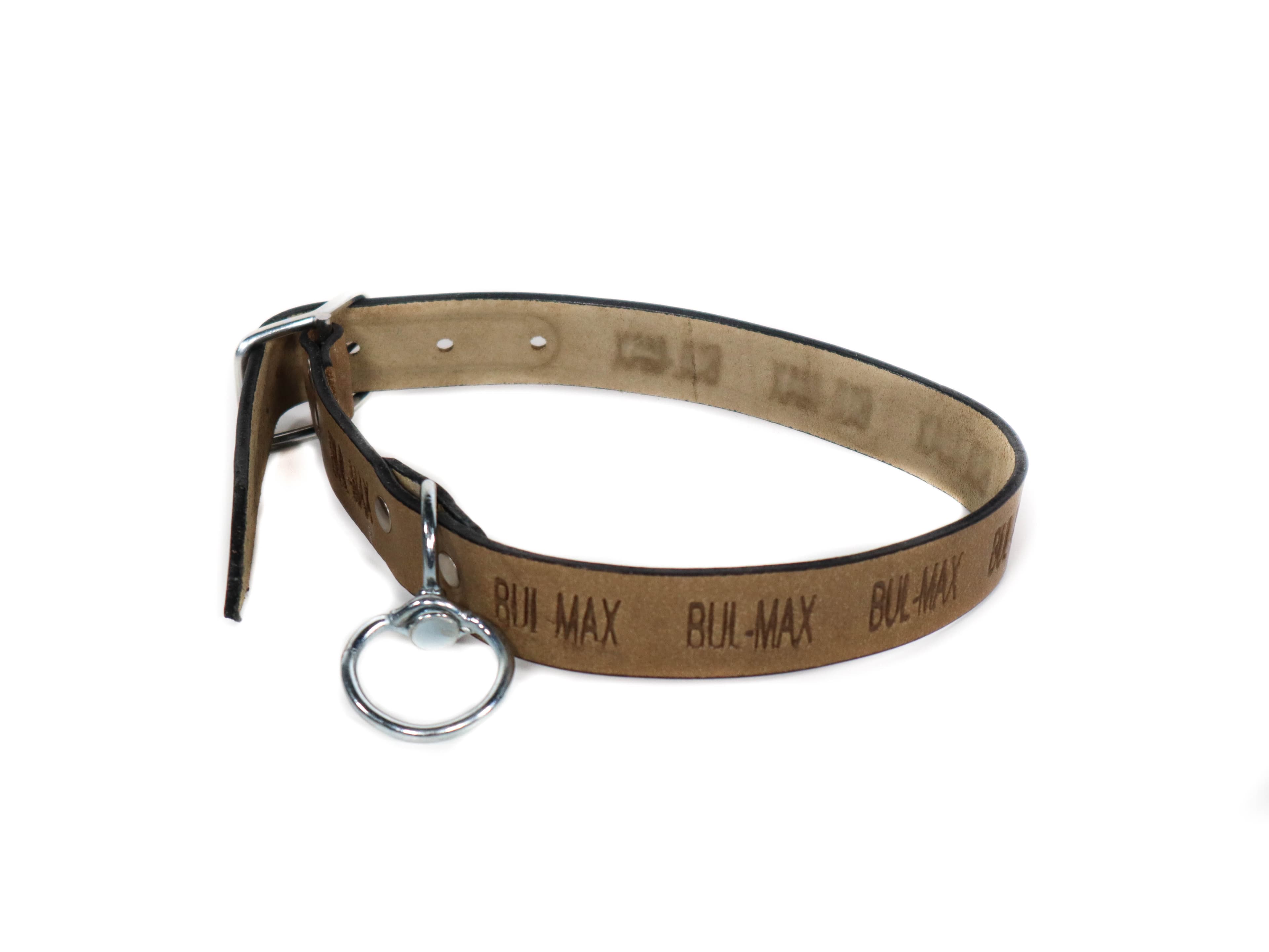 Curea din Piele cu Vartej pentru Caini