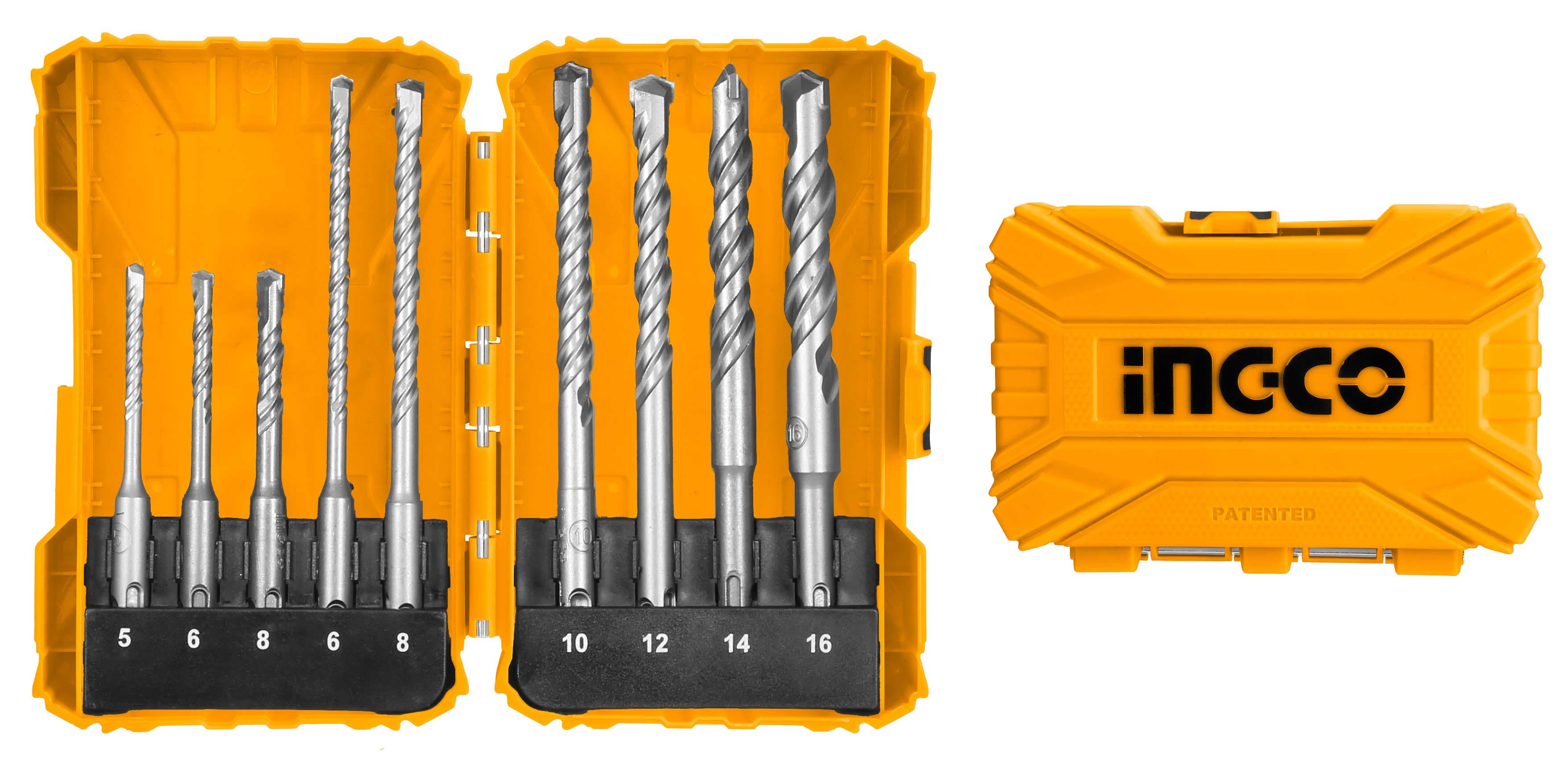 Set de Burghie pentru Beton SDS PLUS 9buc image