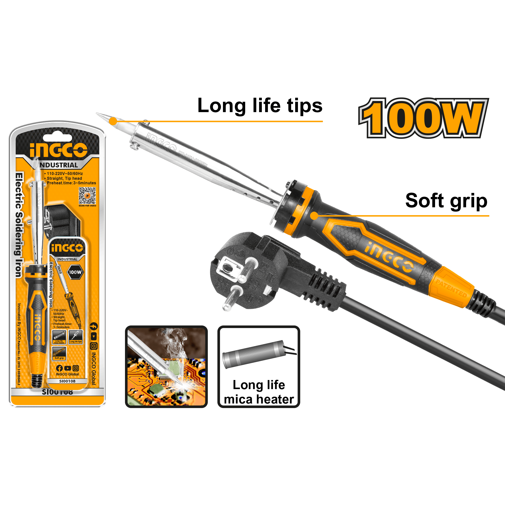 Ciocan Electric pentru Lipit 100 W