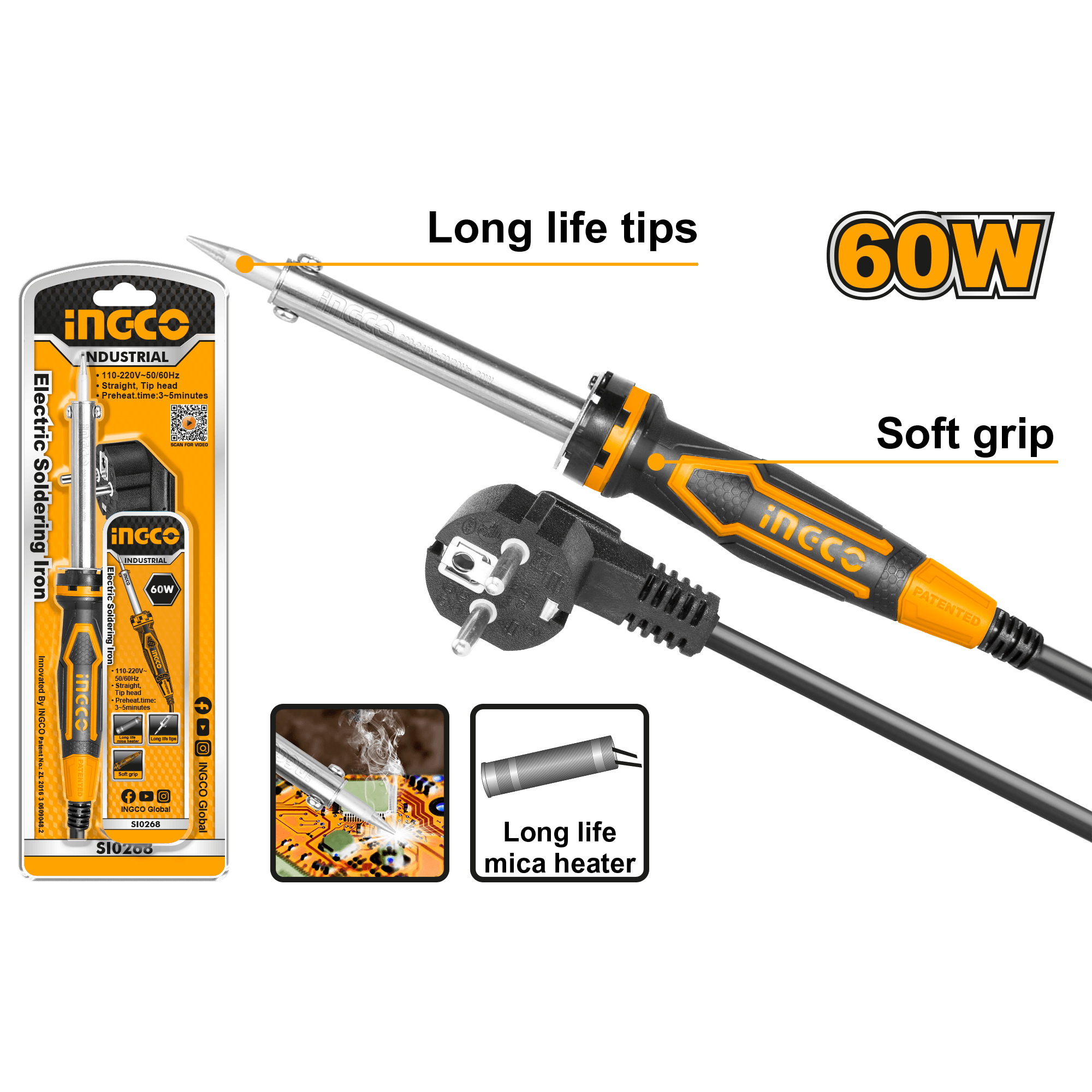 Ciocan Electric pentru Lipit 60W