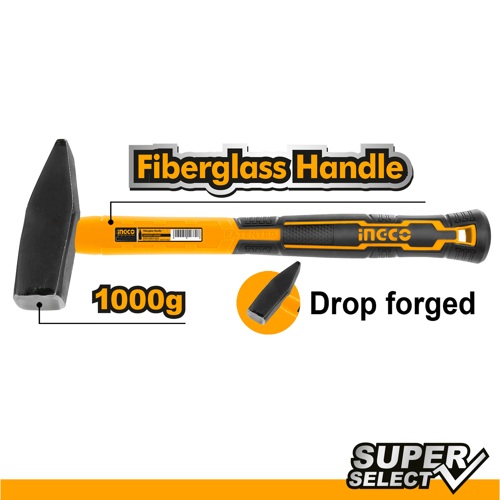 Ciocan cu Maner din Fibra de Sticla