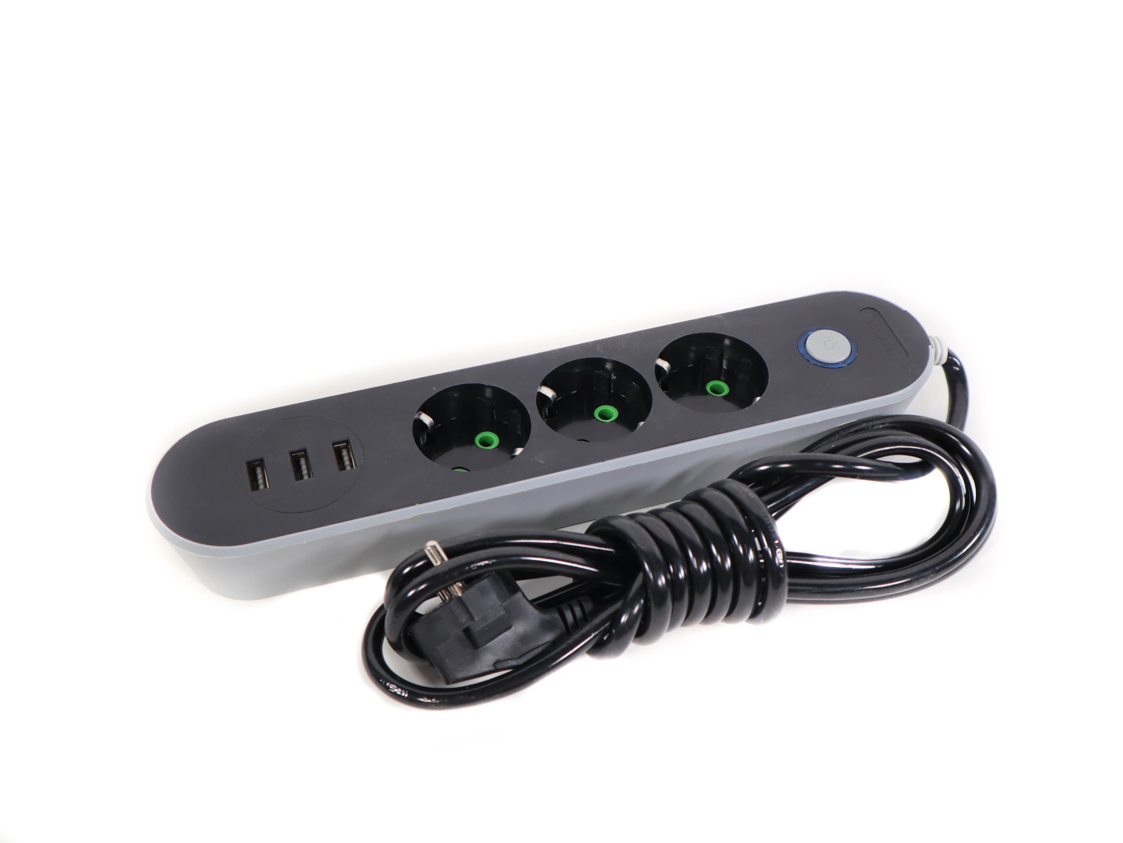 Prelungitor cu 3 Prize si USB