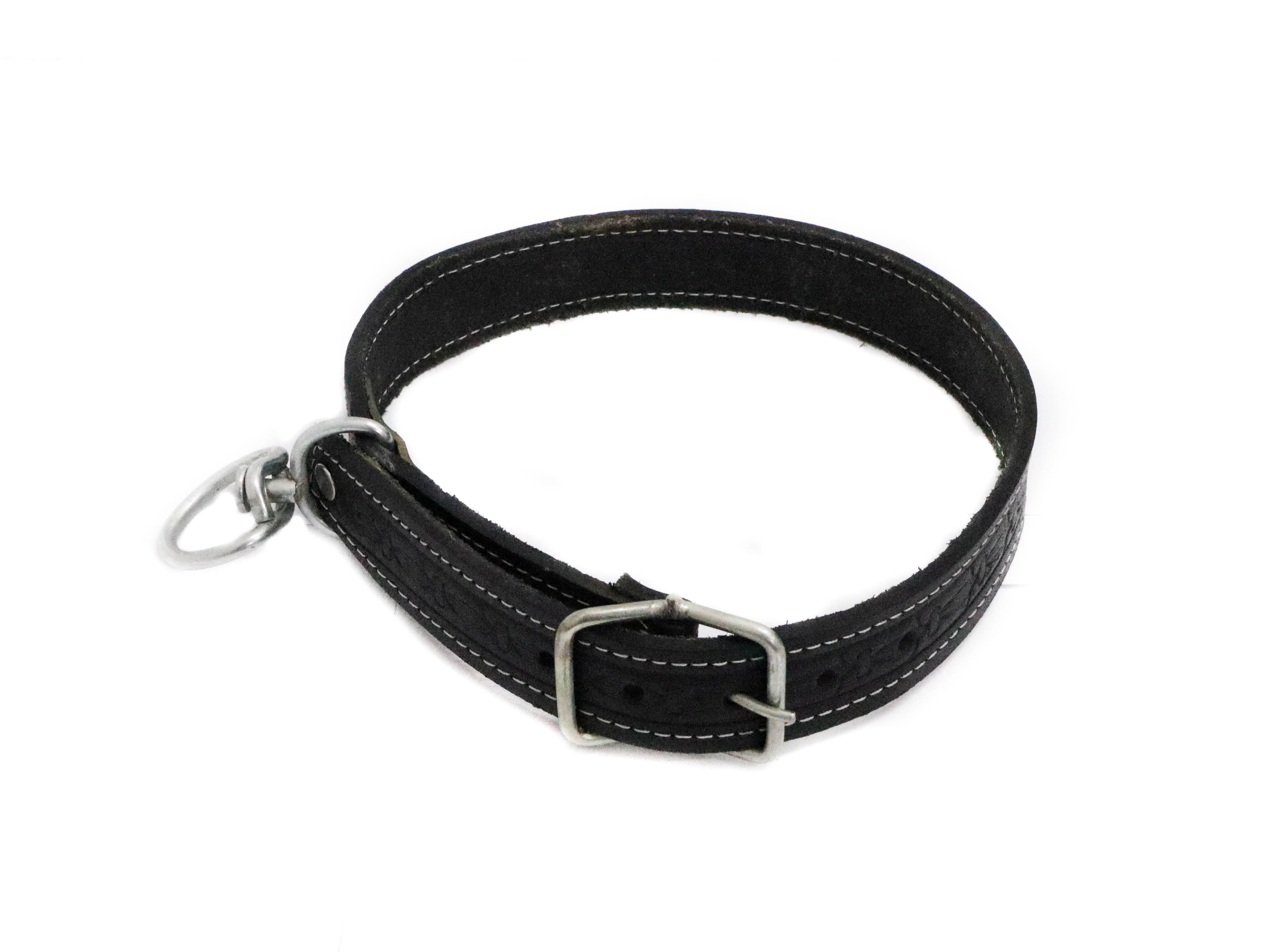 Curea Piele+Vartej pt.Caine 3x60cm