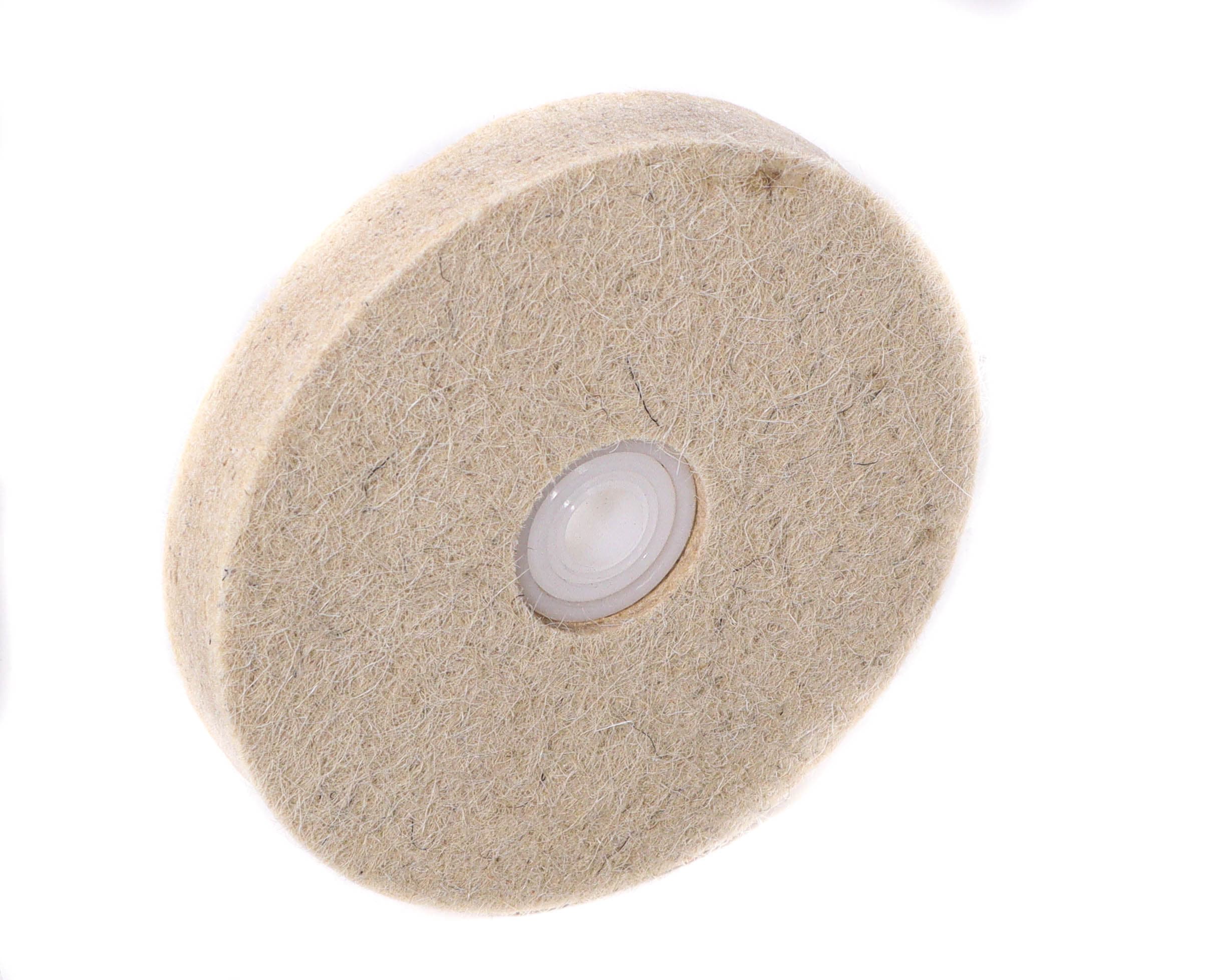 Disc din Pâslă Albă pentru Șlefuit