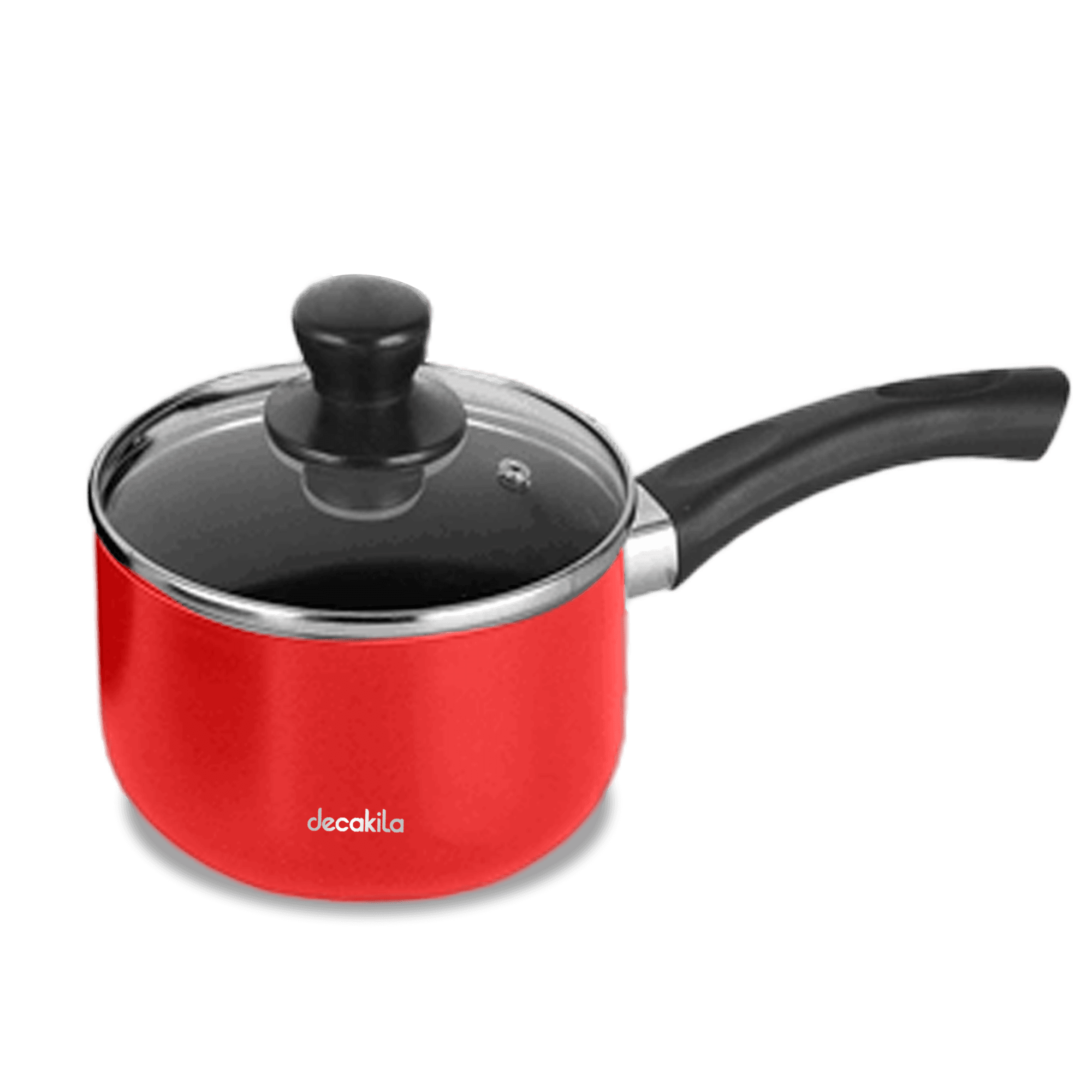 Tigaie cu Suprafata Anti-Aderenta si Capac de Sticla 18 x 8cm