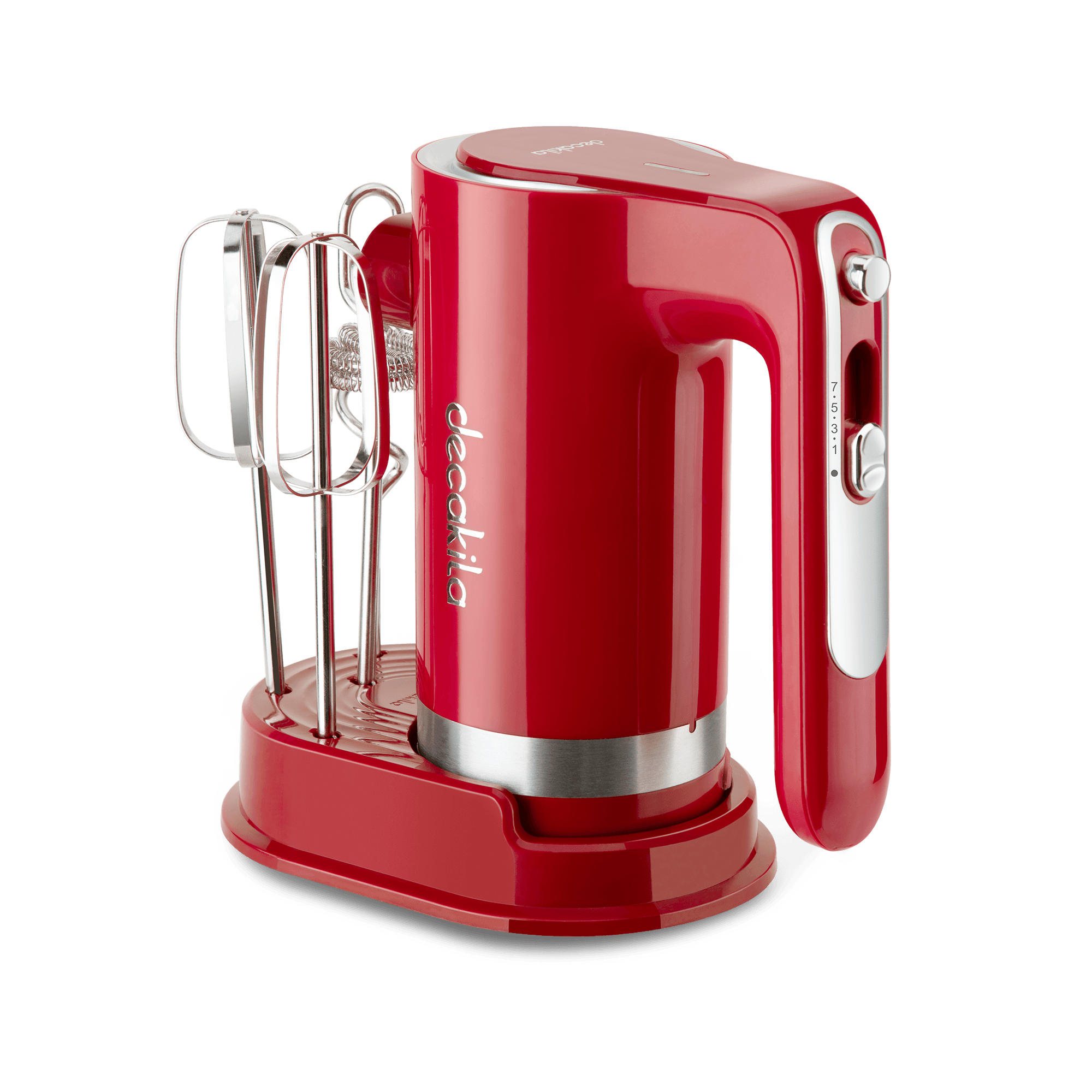 Mixer 90W cu 7 Viteze Rosu