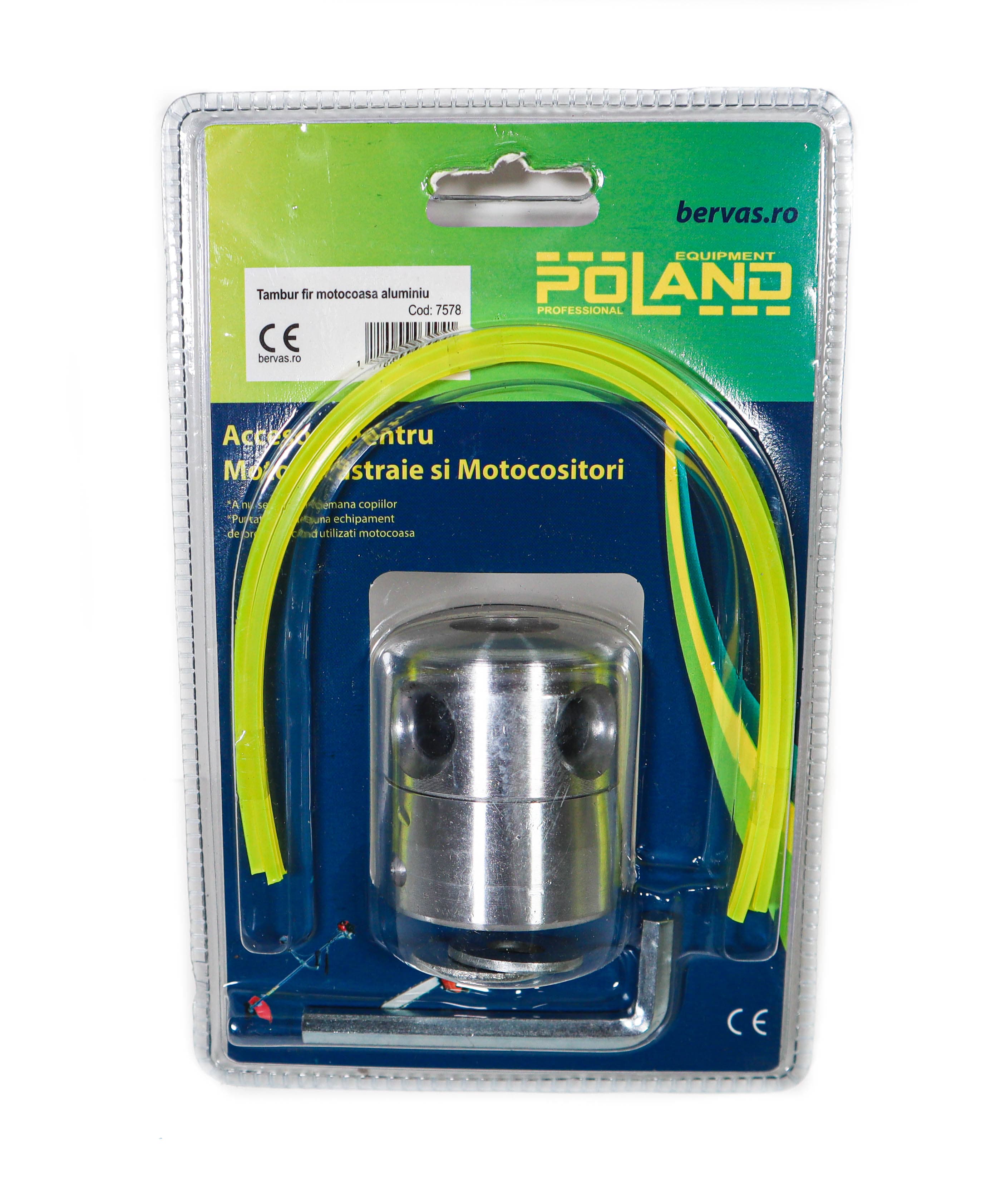 Tambur Fir Motocoasa din Aluminiu