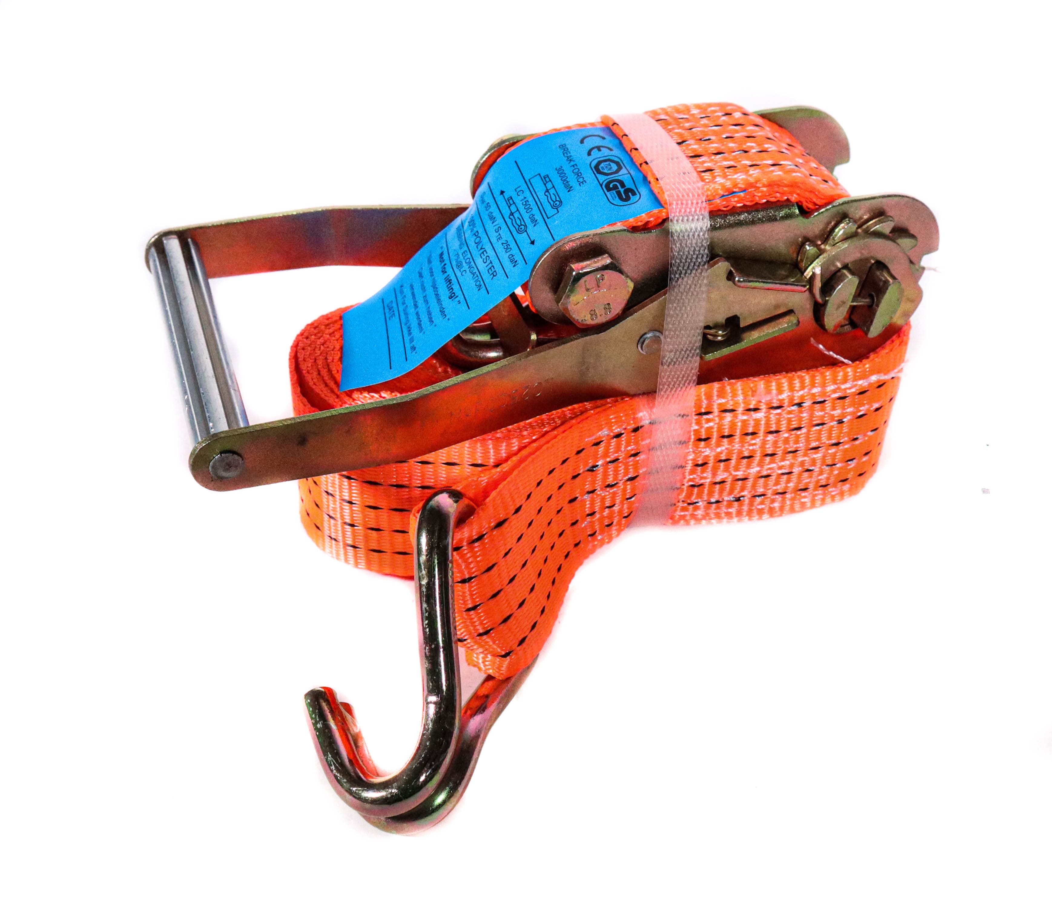 Centura cu Clichet Portocalie Profesionala 10m