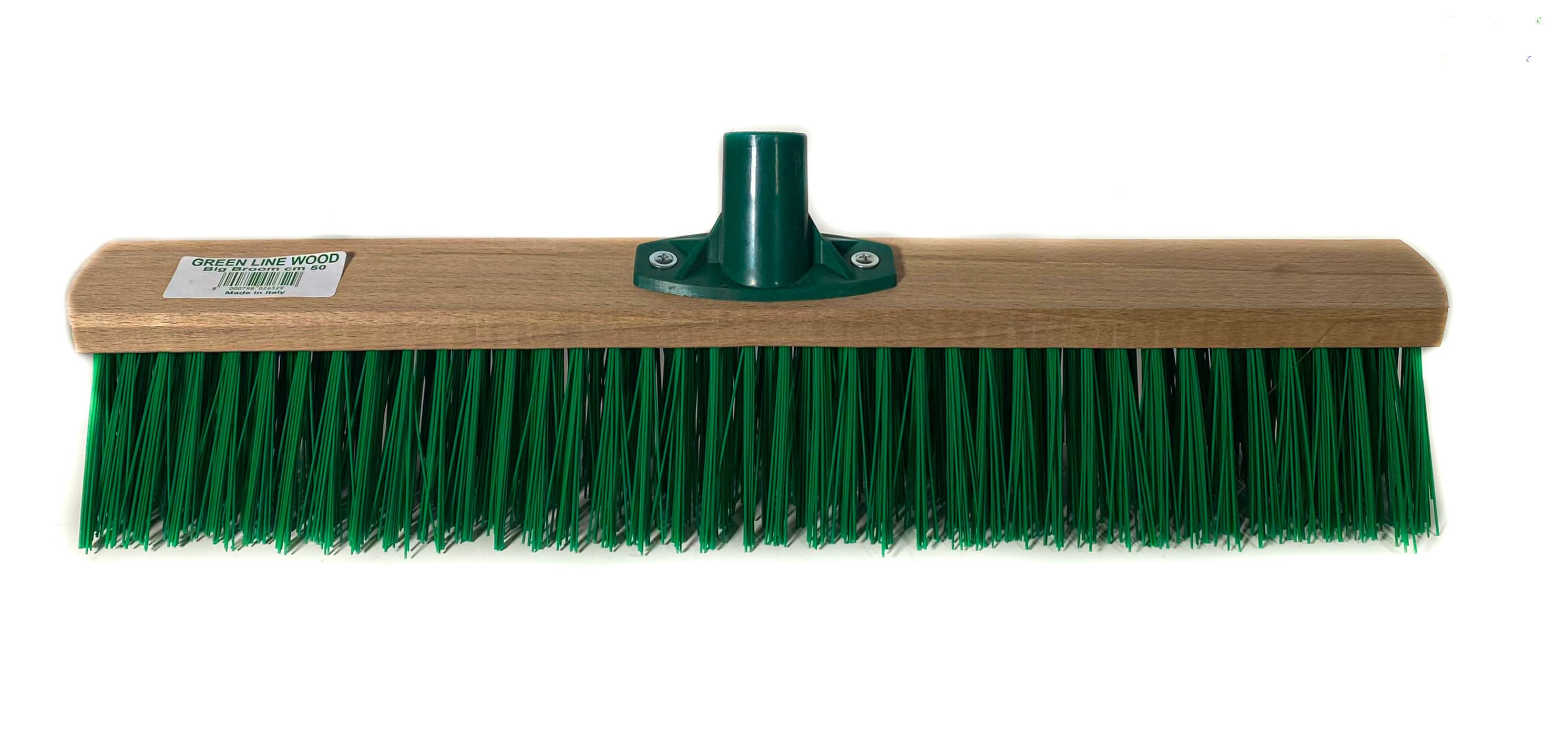 Perie Curte Lemn 50cm Verde ( Green Line Wood )