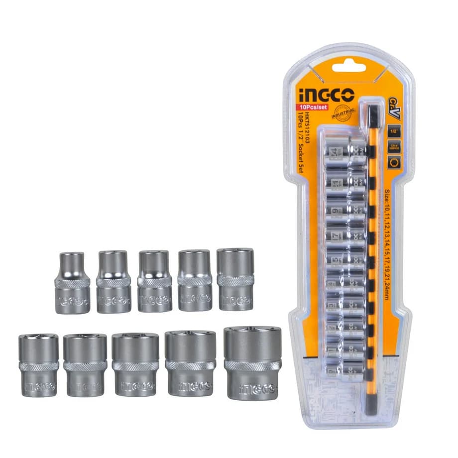 Trusa Chei Tubulare Scurte 1/2 10buc