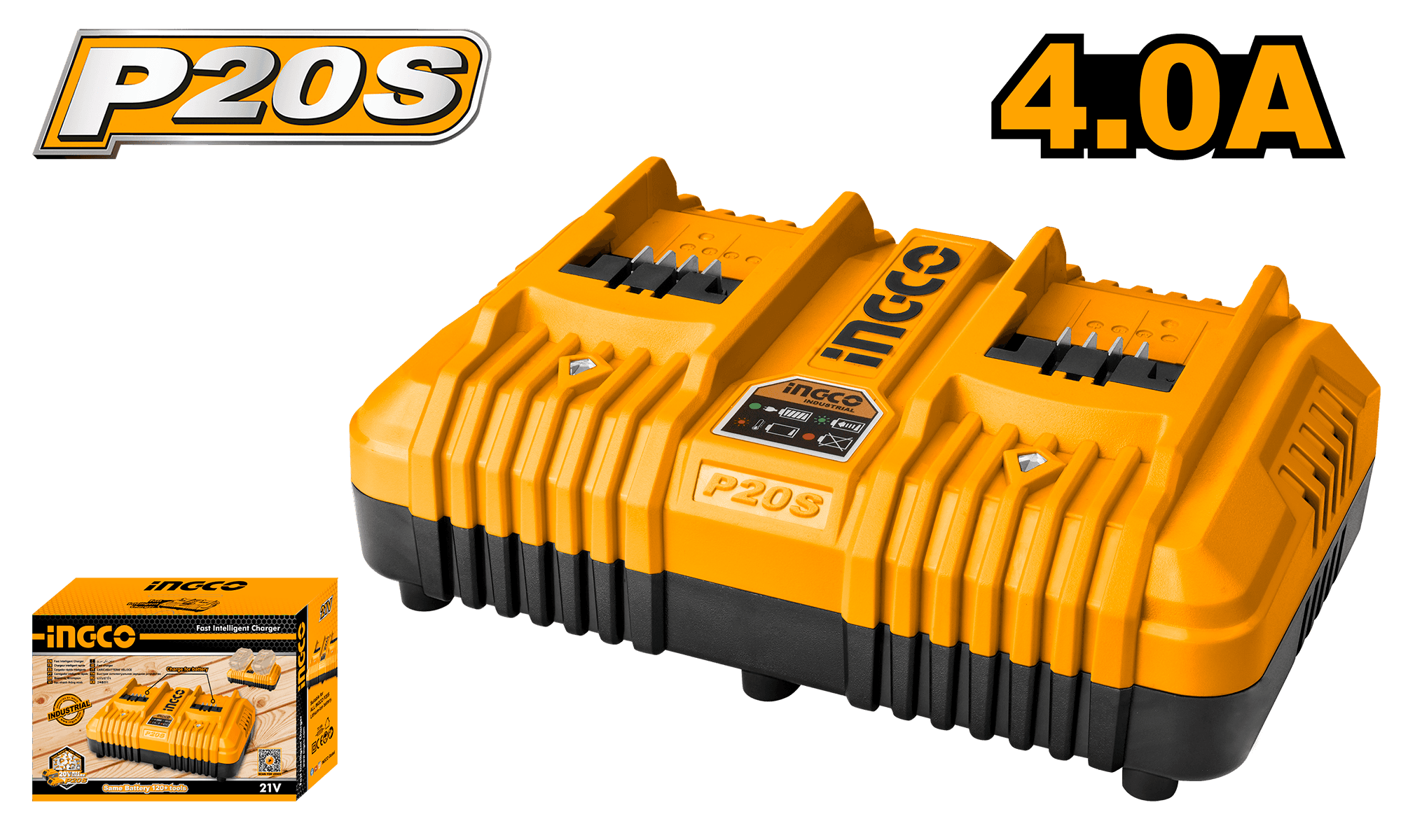 Incarcator Dublu 20V 4Ah