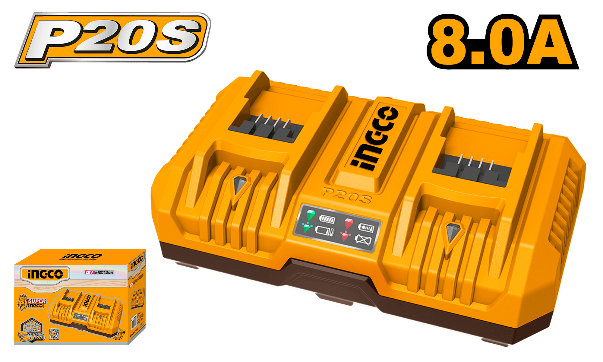 Incarcator Dublu 8Ah