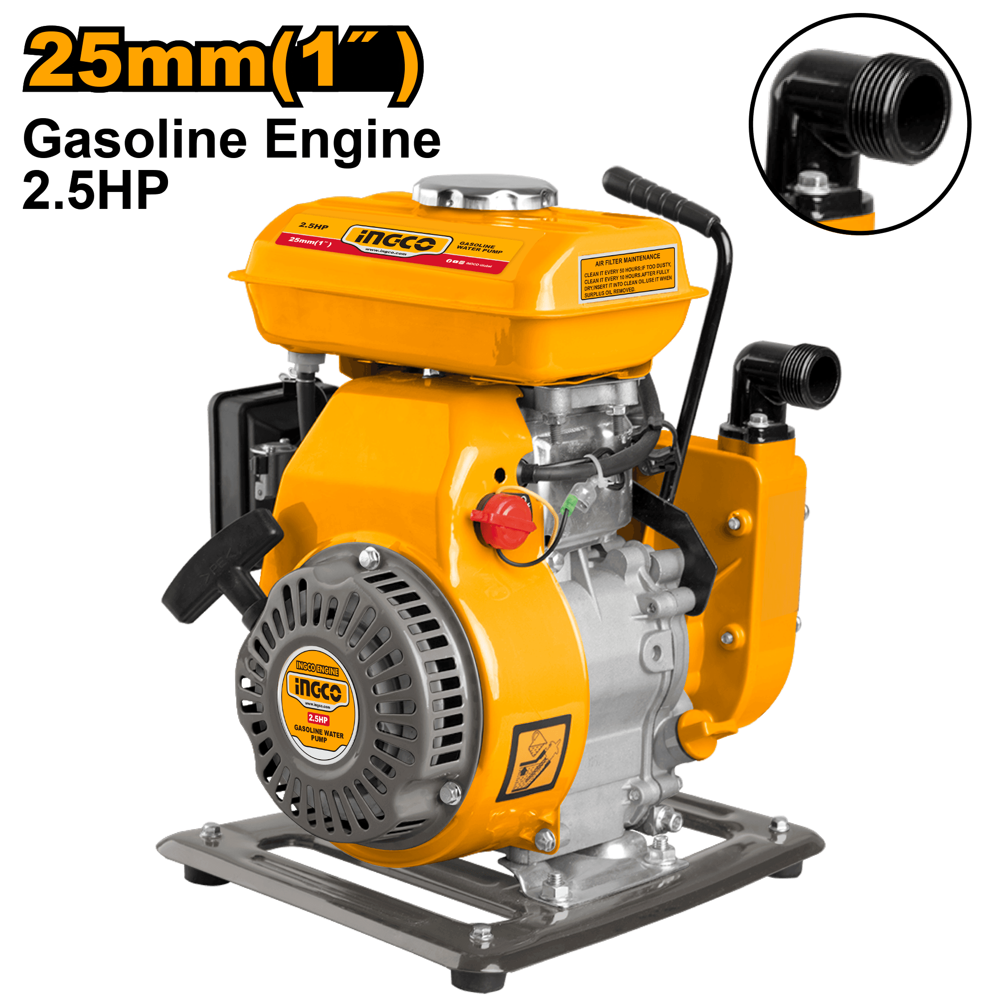 Motopompa 1'" 2,5HP image