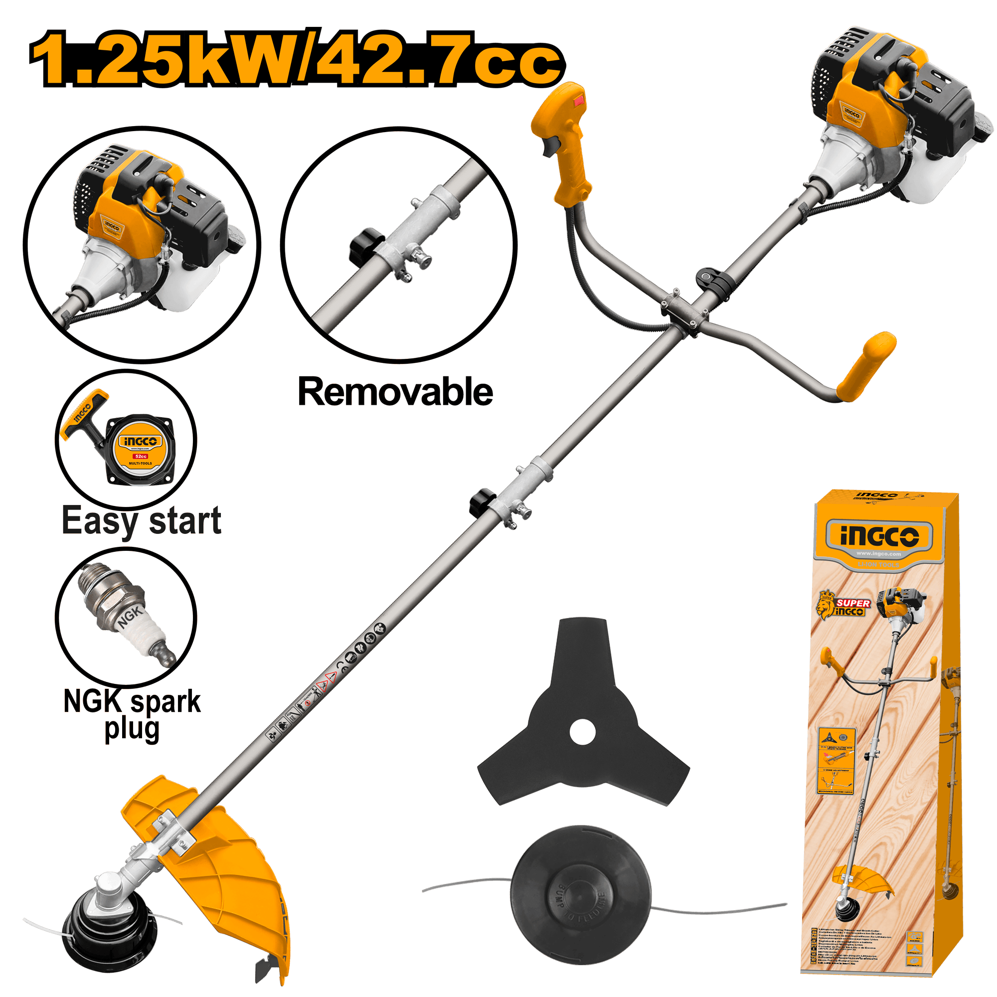 Motocoasa 43cc 2T image