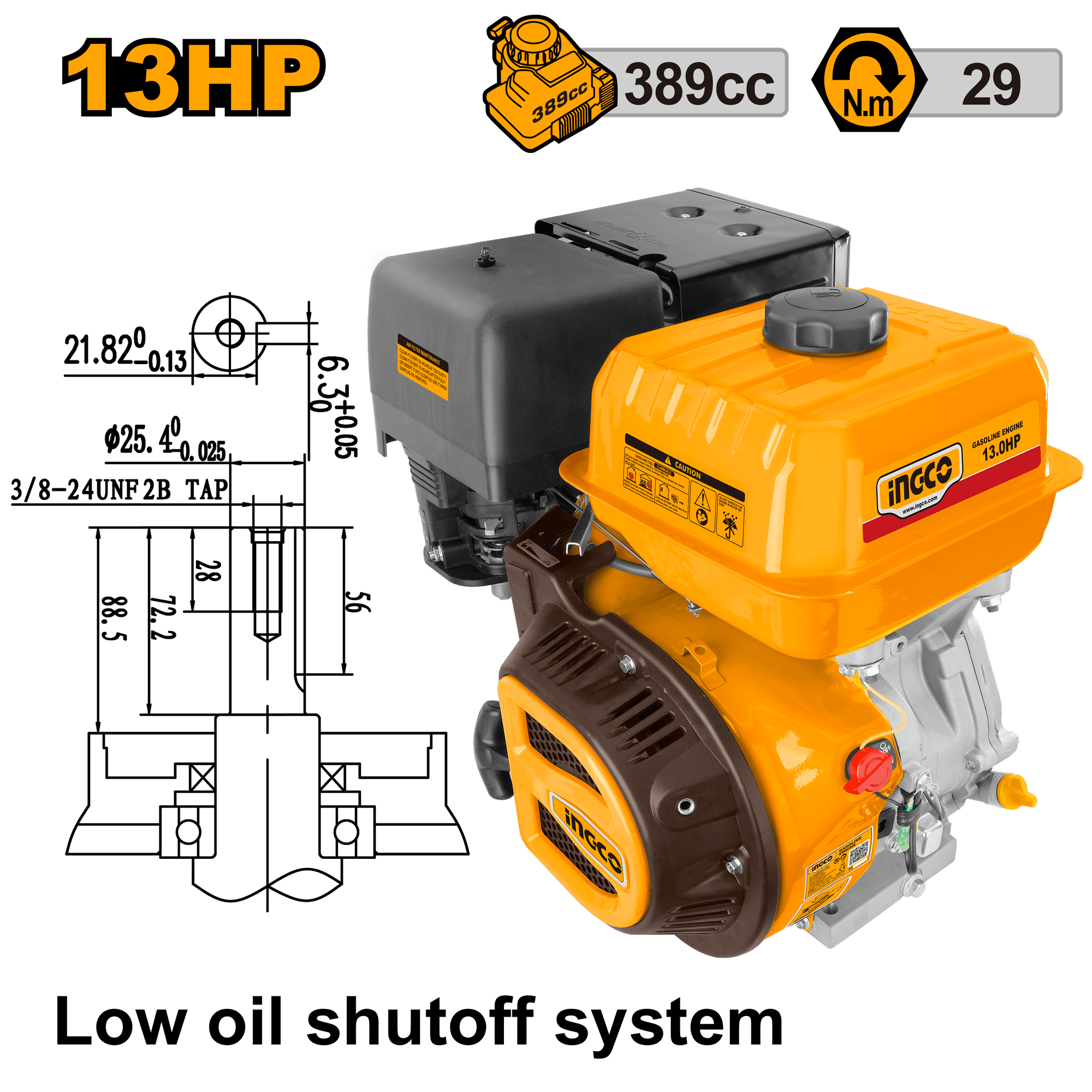 Motor Benzina 13 HP image
