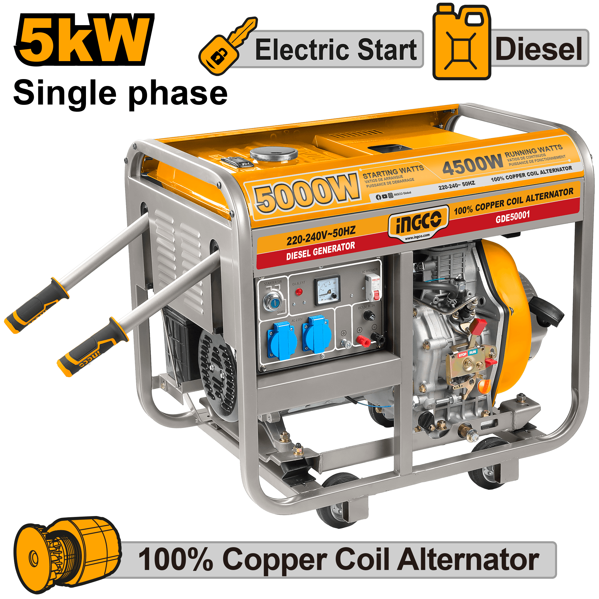 Generator 5KW Diesel