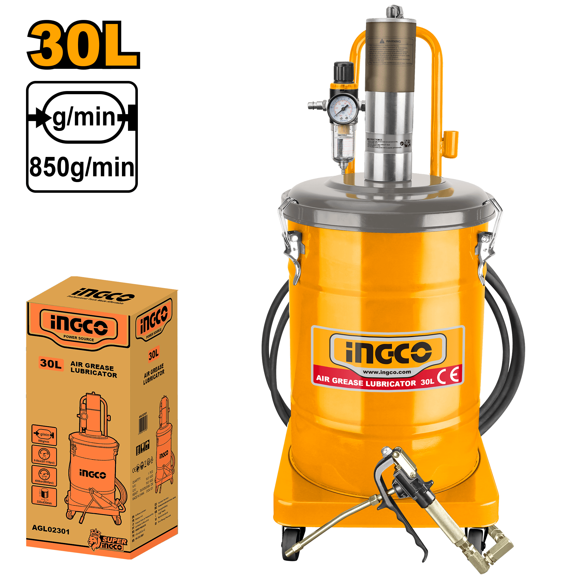 Gresor Pneumatic 30L