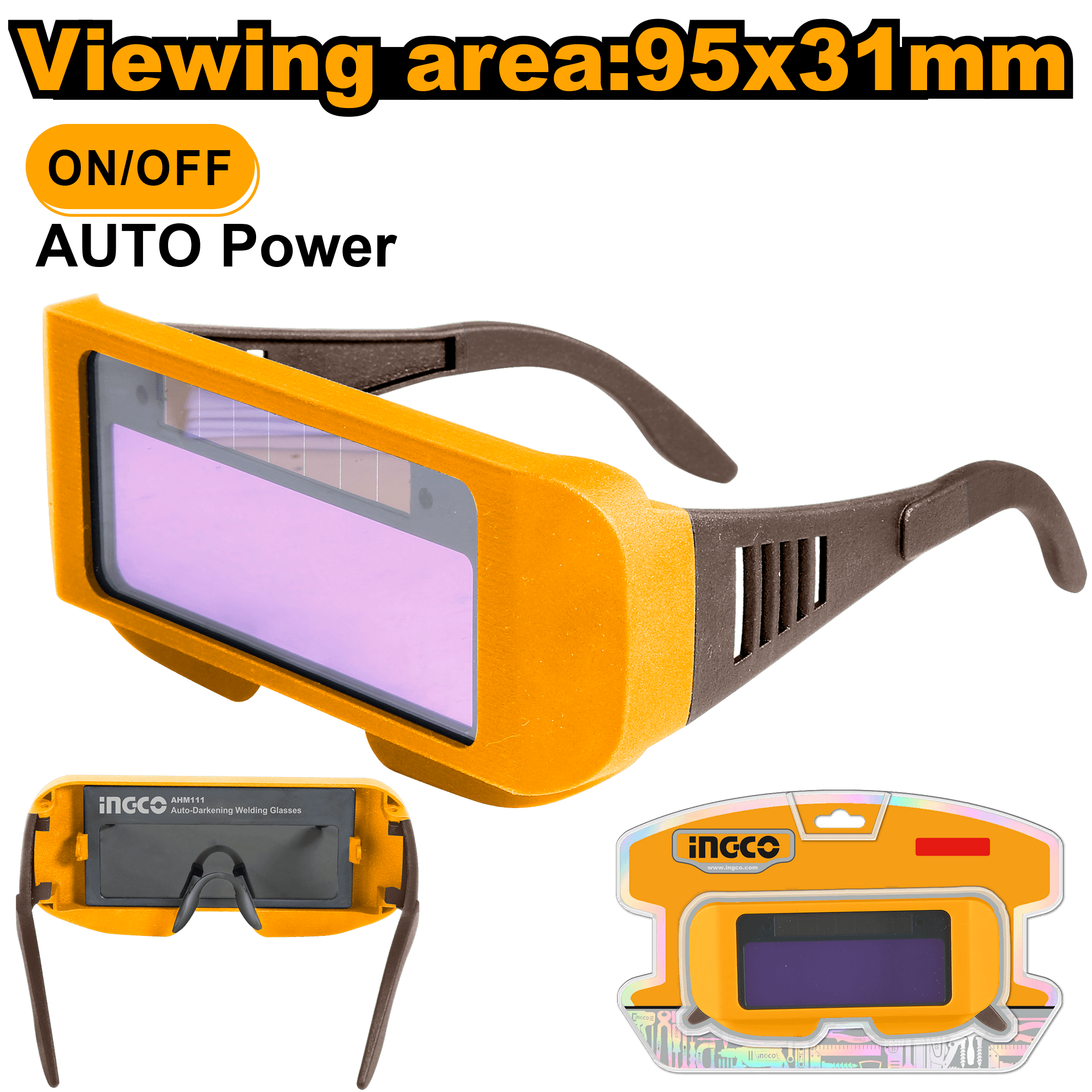 Ochelari Protectie Sudura Auto Intuneric