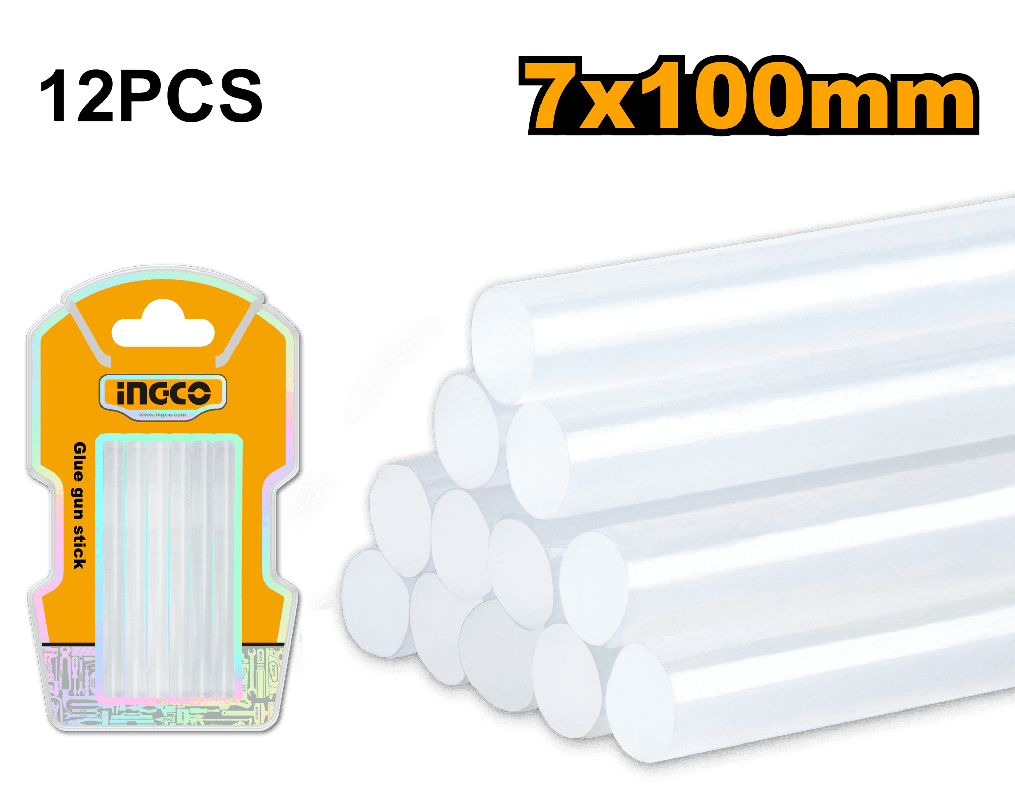 Set Bare de Silicon pentru Pistol de Lipit 7x100mm