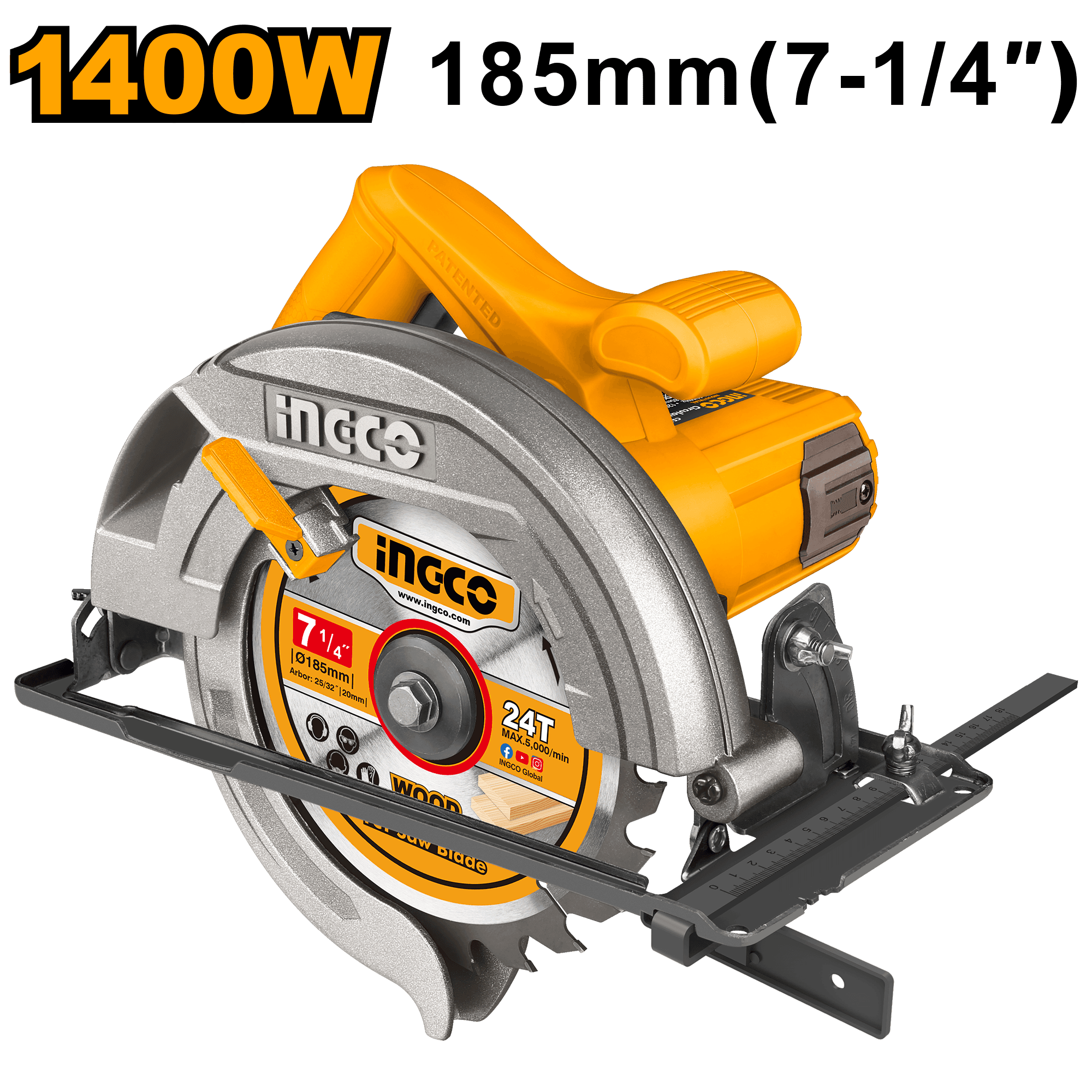 Fierastrau Circular 1400W Superselect 185mm 