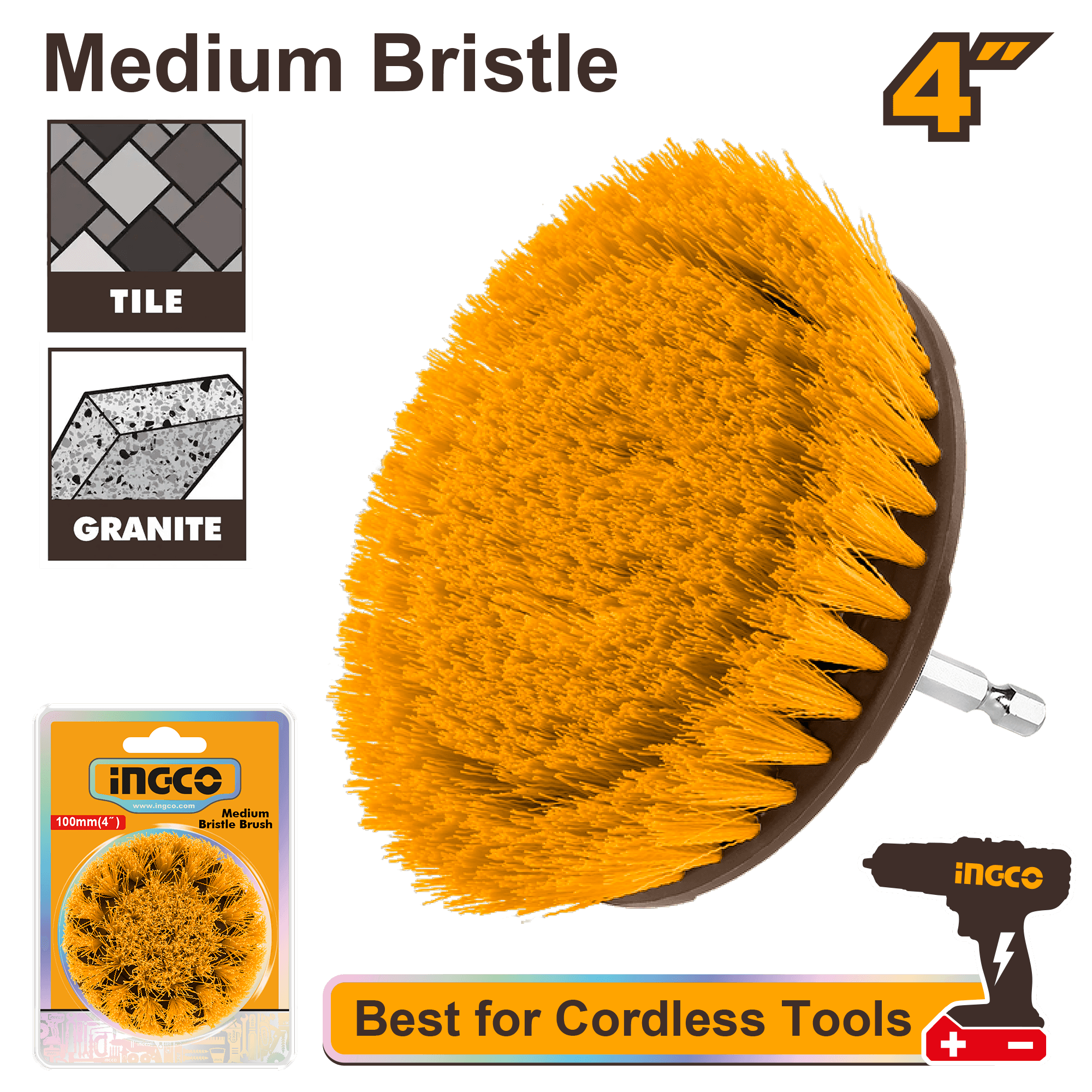 Perie Bormasina Duritate Medie 1/4 4"