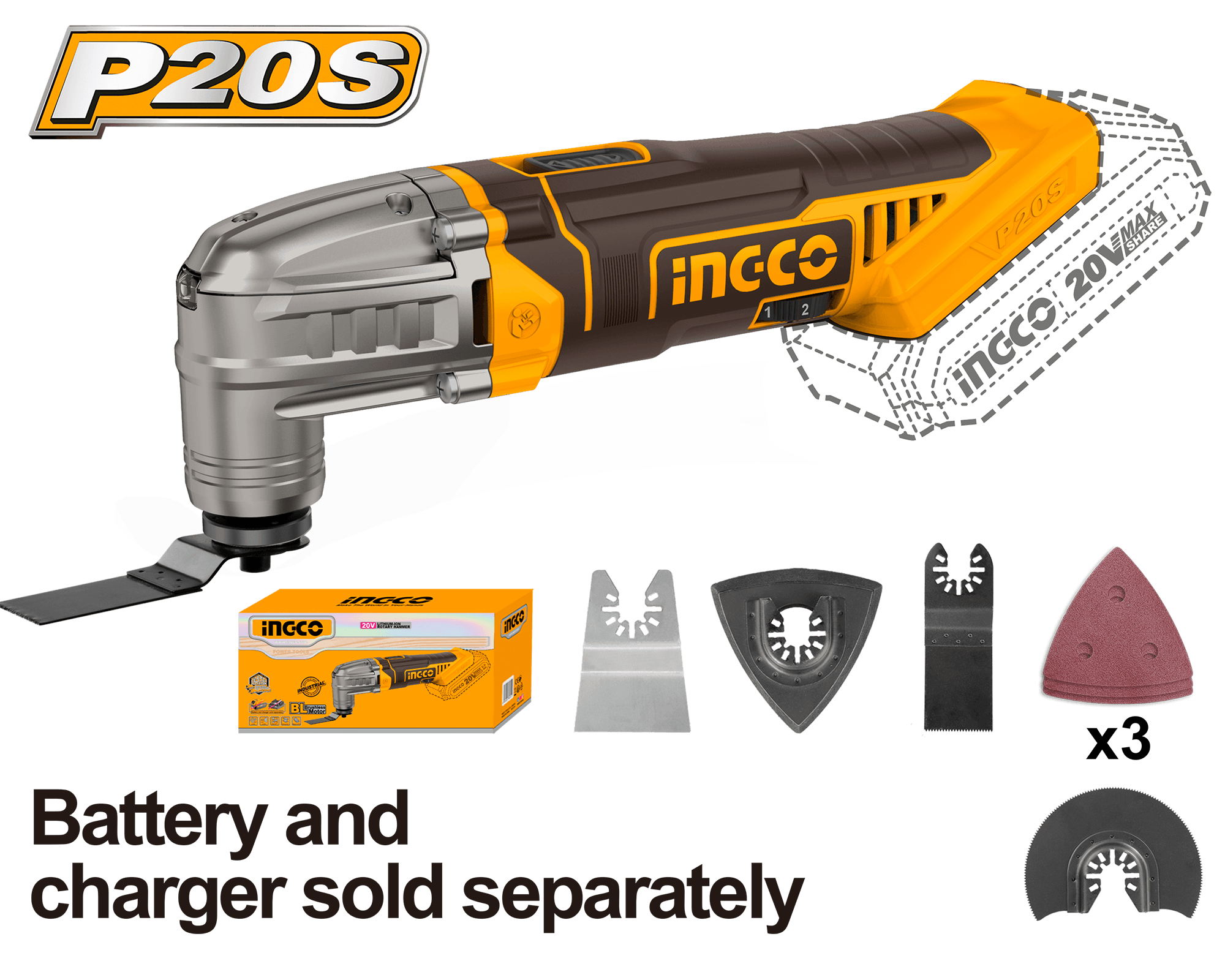 Unealta Multifunctionala 20V