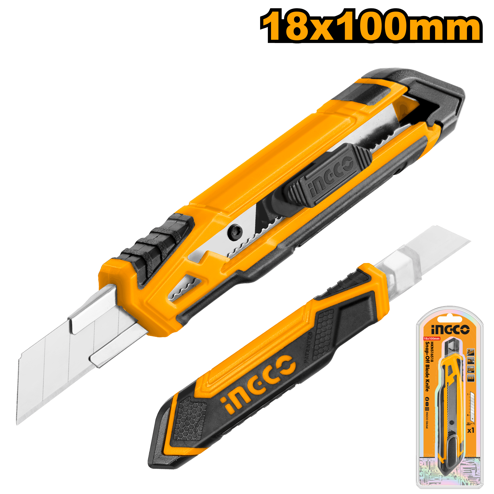 Cutter din Plastic cu Maner Cauciucat 