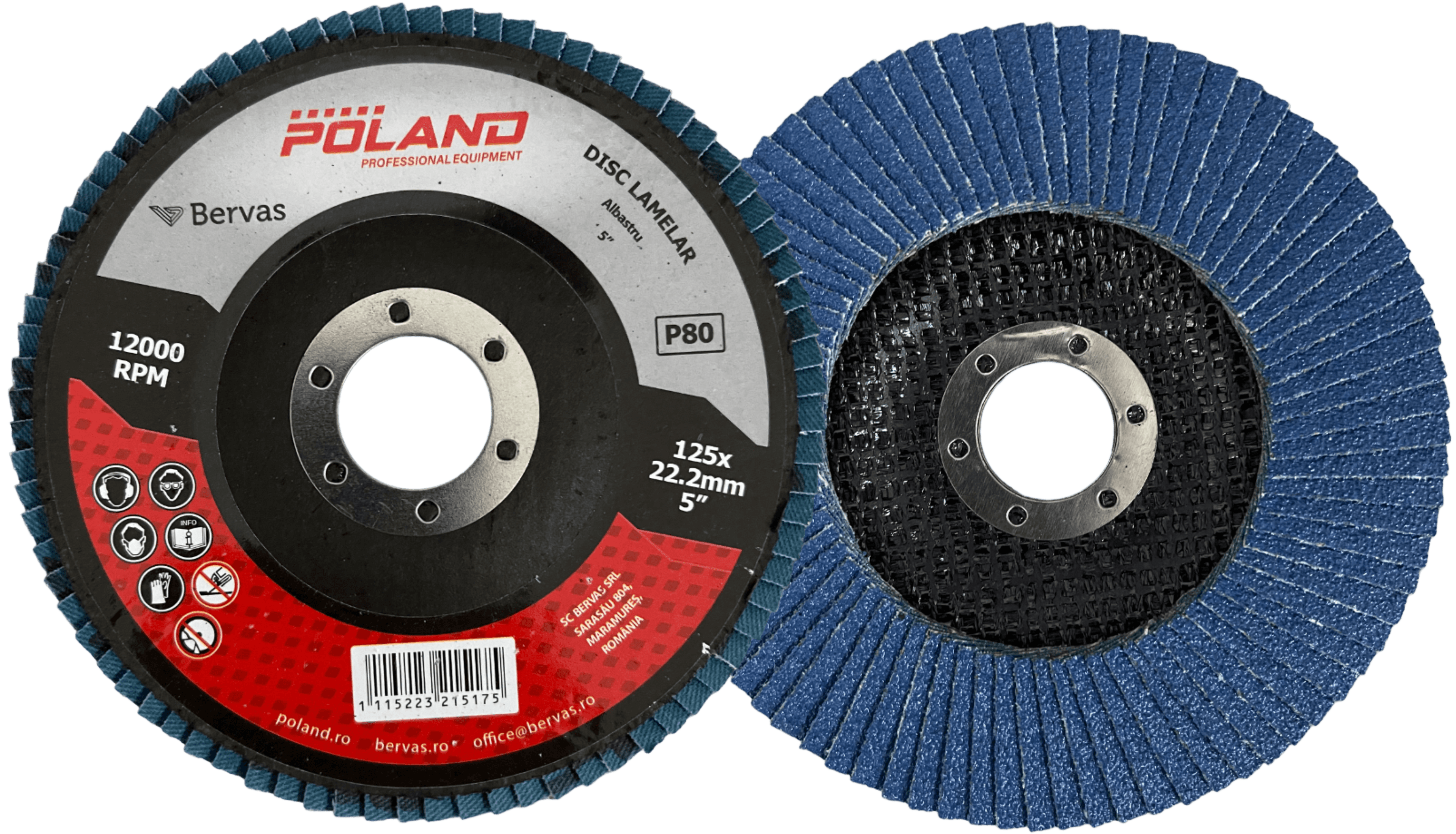 Disc Lamelar Albastru 125mm Poland