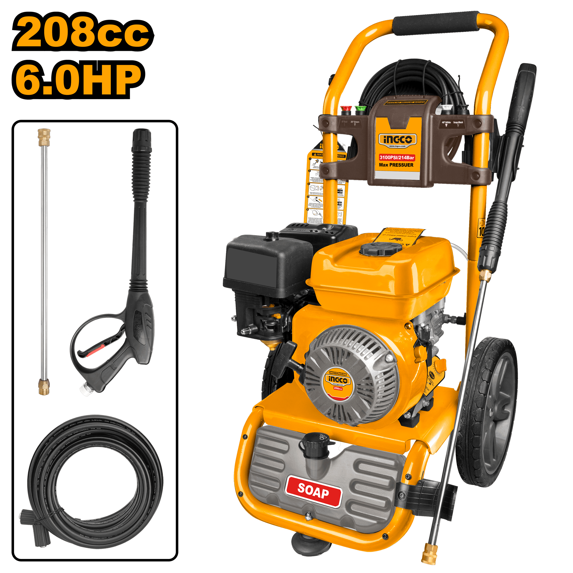 Aparat de Spalat cu Presiune 6.0Hp