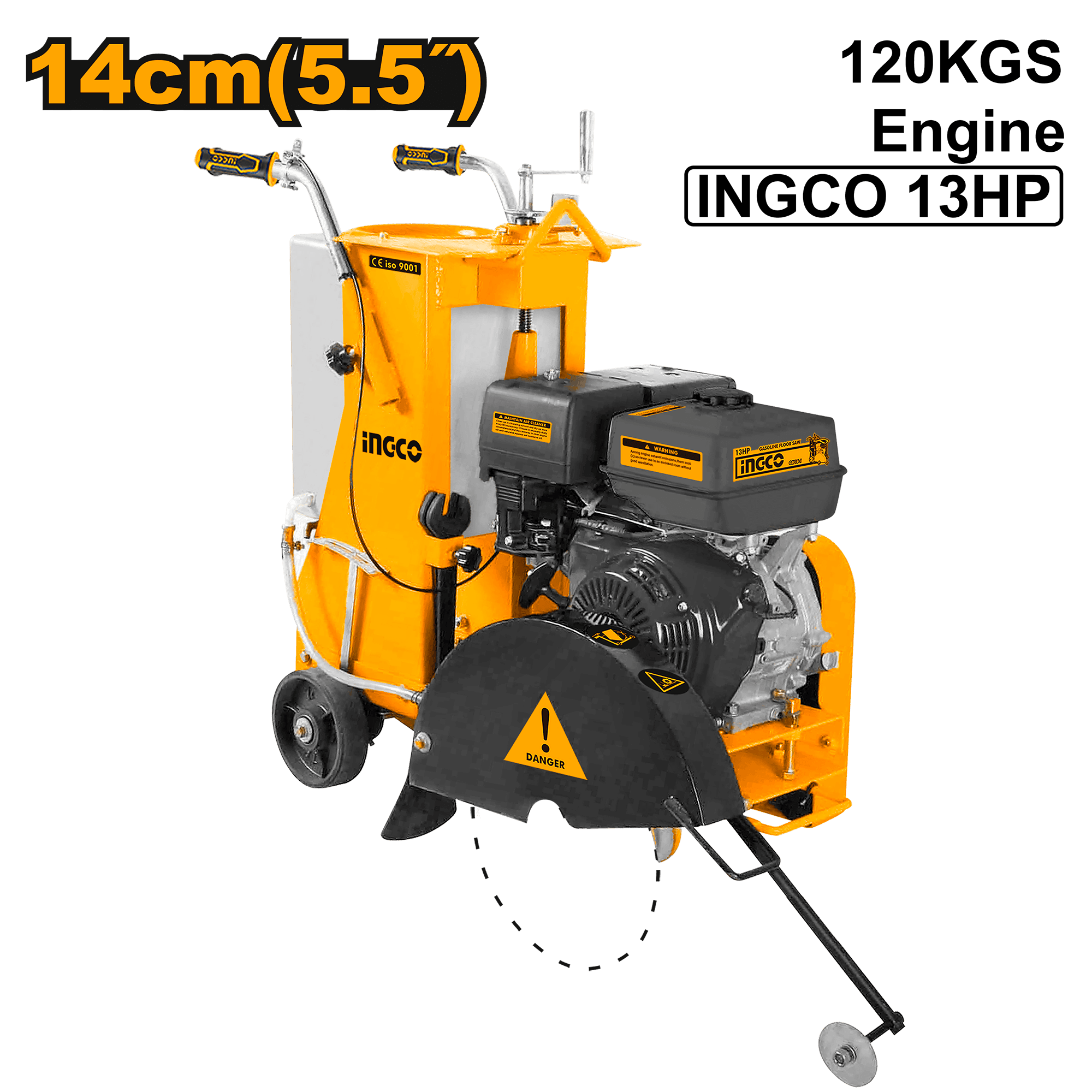 Masina pentru Debitat Asfalt 13Hp