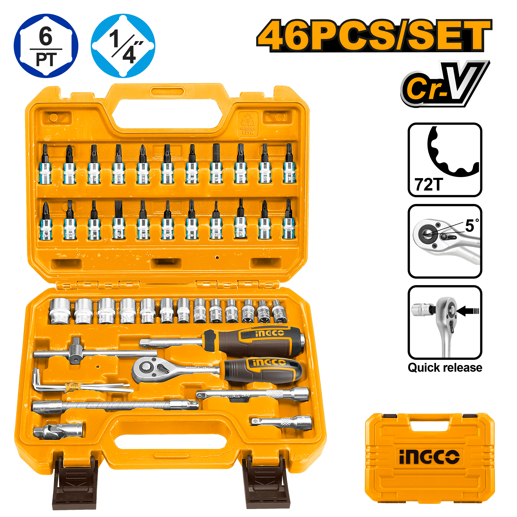 Trusa Tubulare 46buc