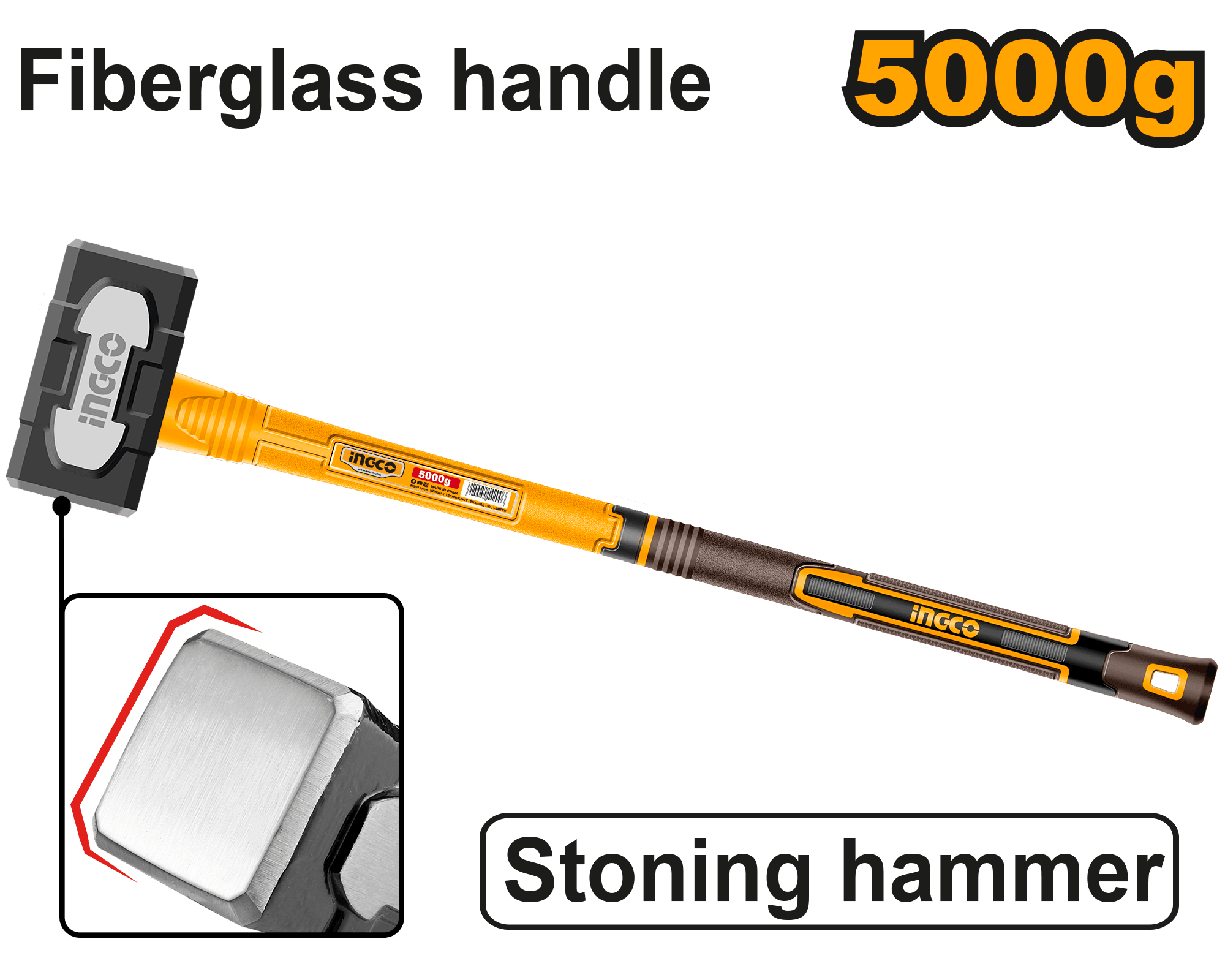 Baros 5kg Maner Fibra 