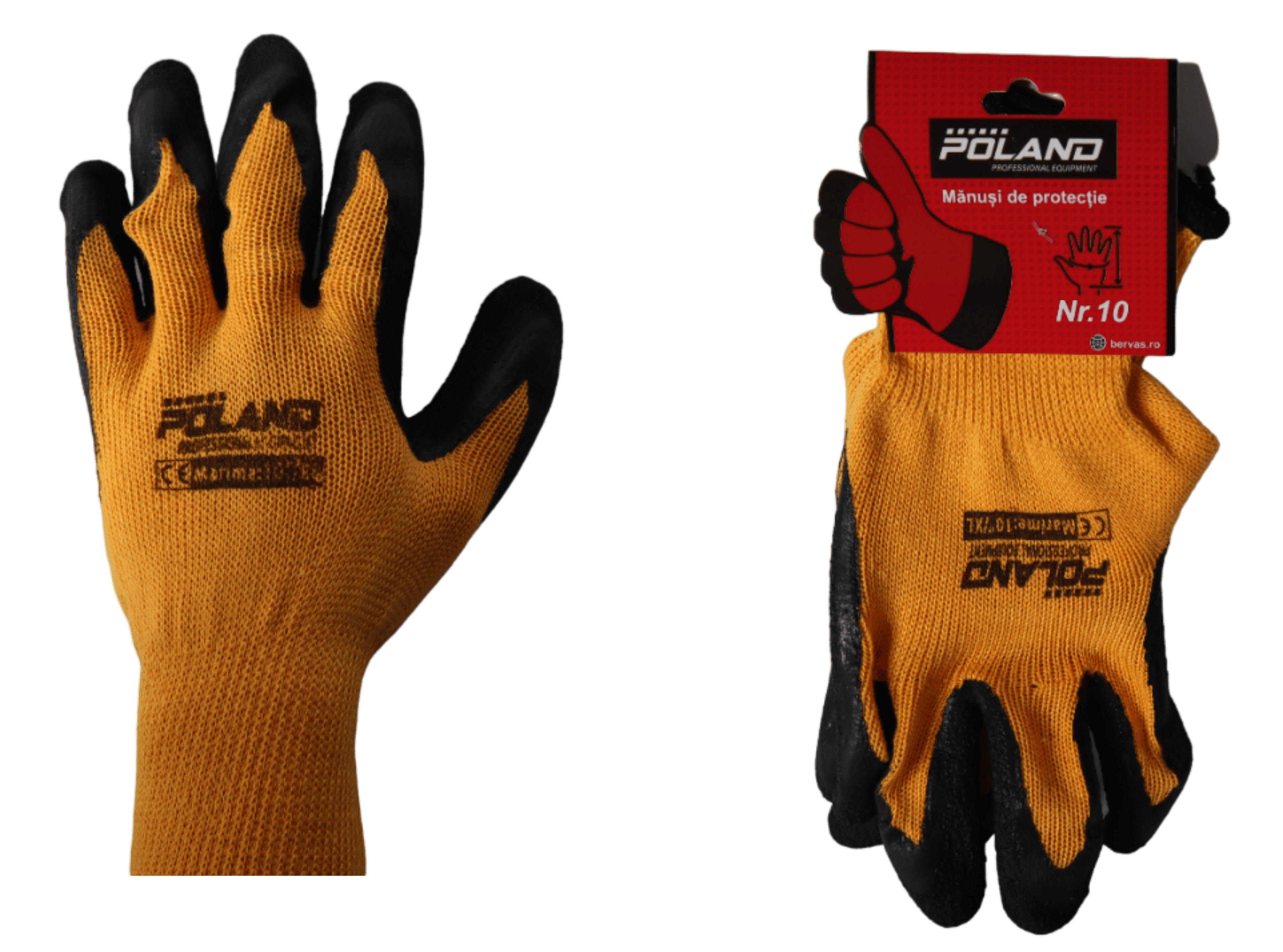 Manusi de Protectie Cauciucate nr.10