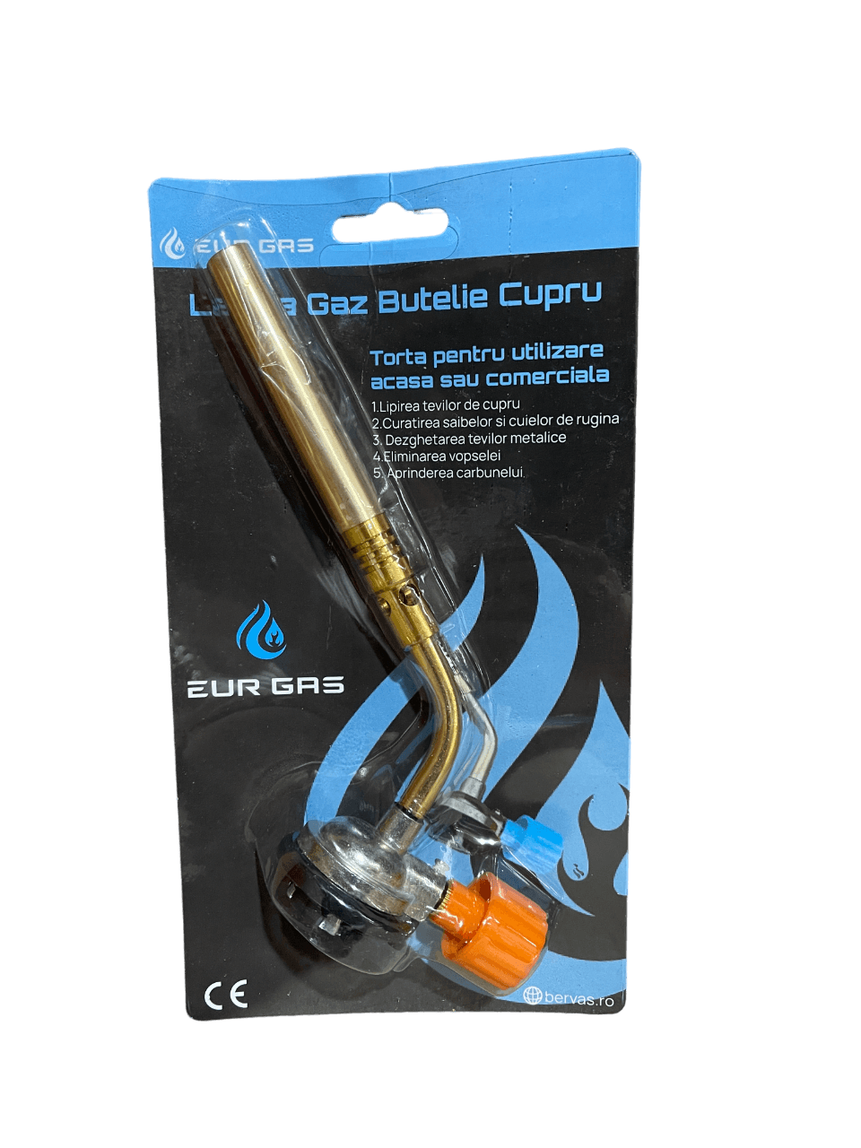 Lampa De Gaz / Torta / Arzator de Cupru Pentru Butelie EurGas image