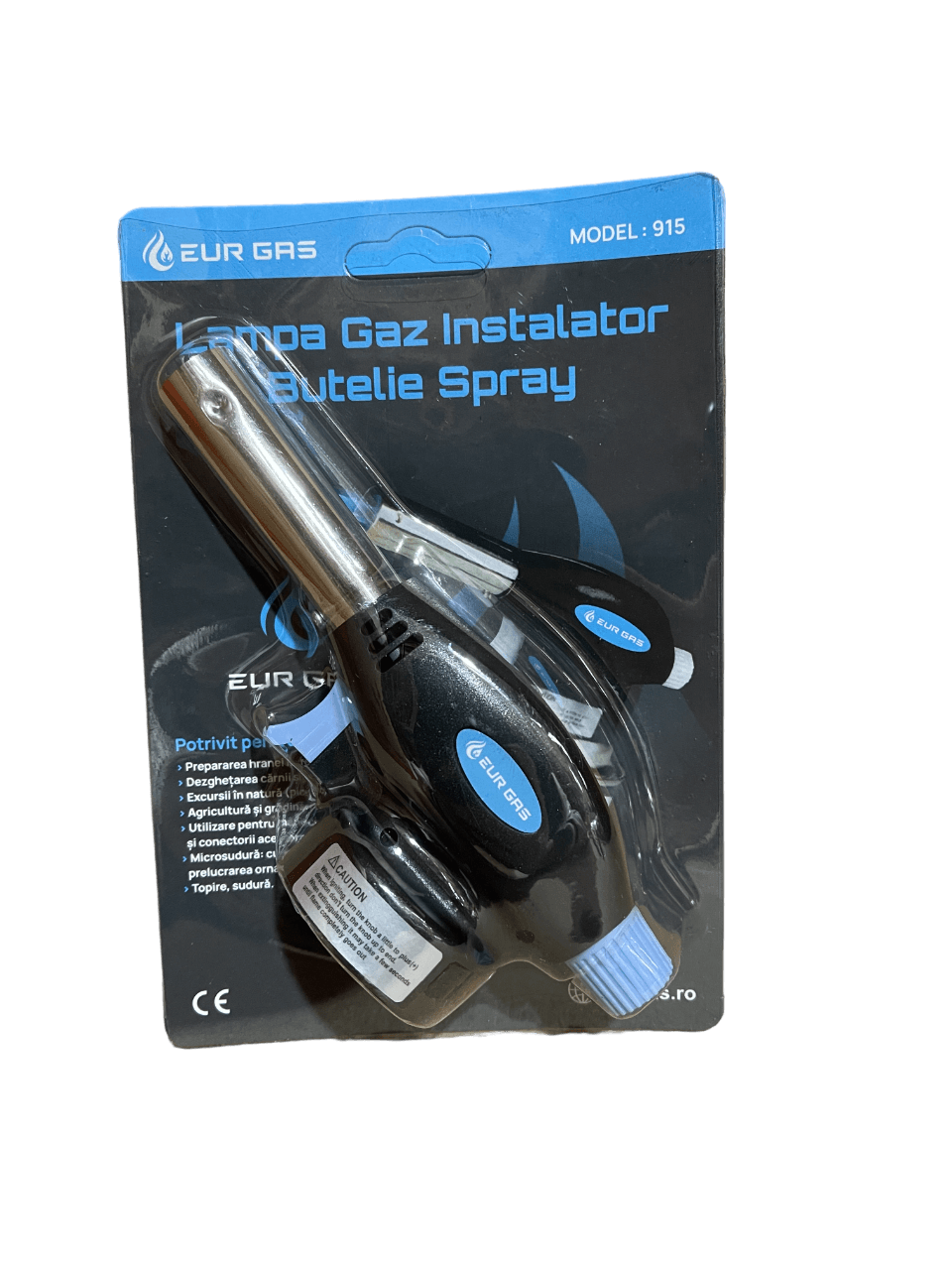 Lampa de Gaz / Torta / Arzator cu Aprindere pentru Instalator EurGas pentru Rezerve Spray image