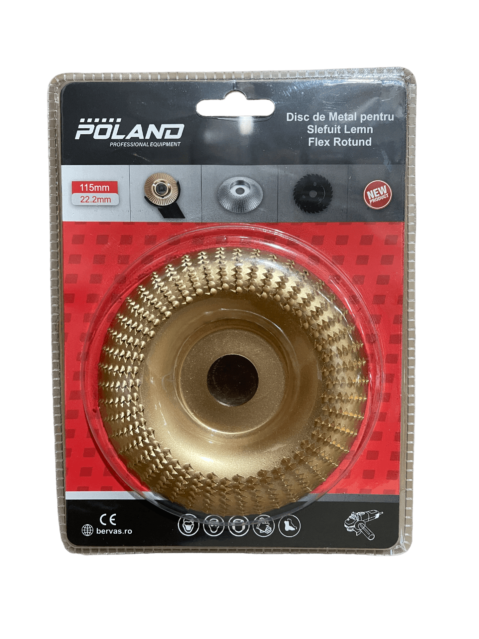 Disc Metal Slefuit Lemn Flex Drept / Rotund image