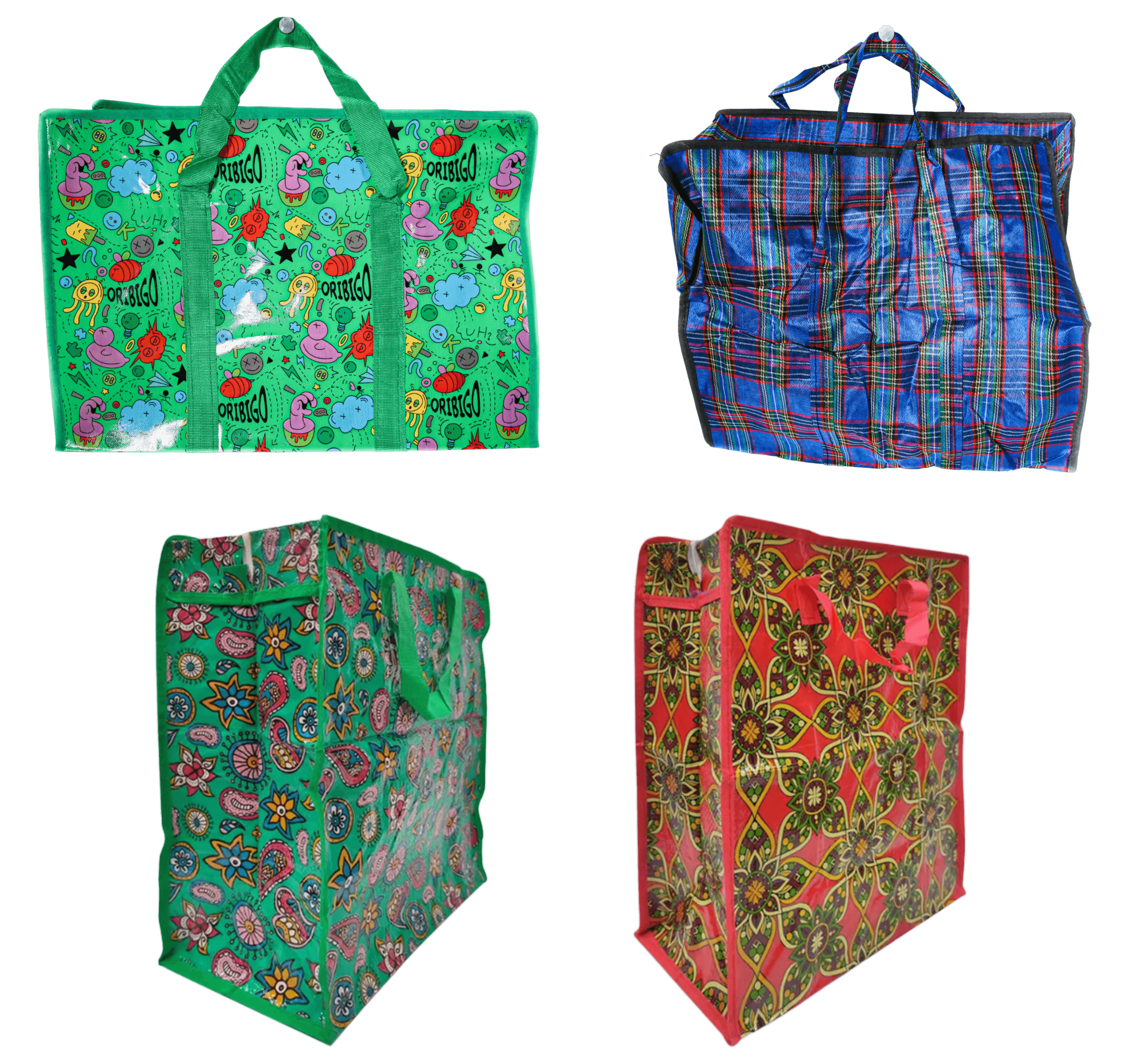 Sacosa de Rafie Colorata