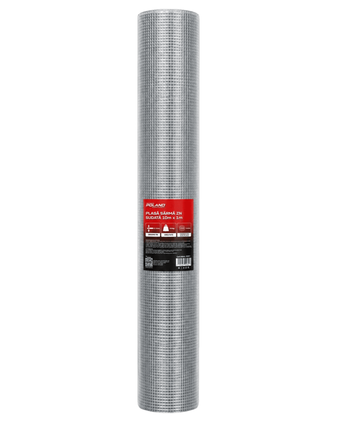 Plasa Sarma Zincata Sudata 10m x 1m