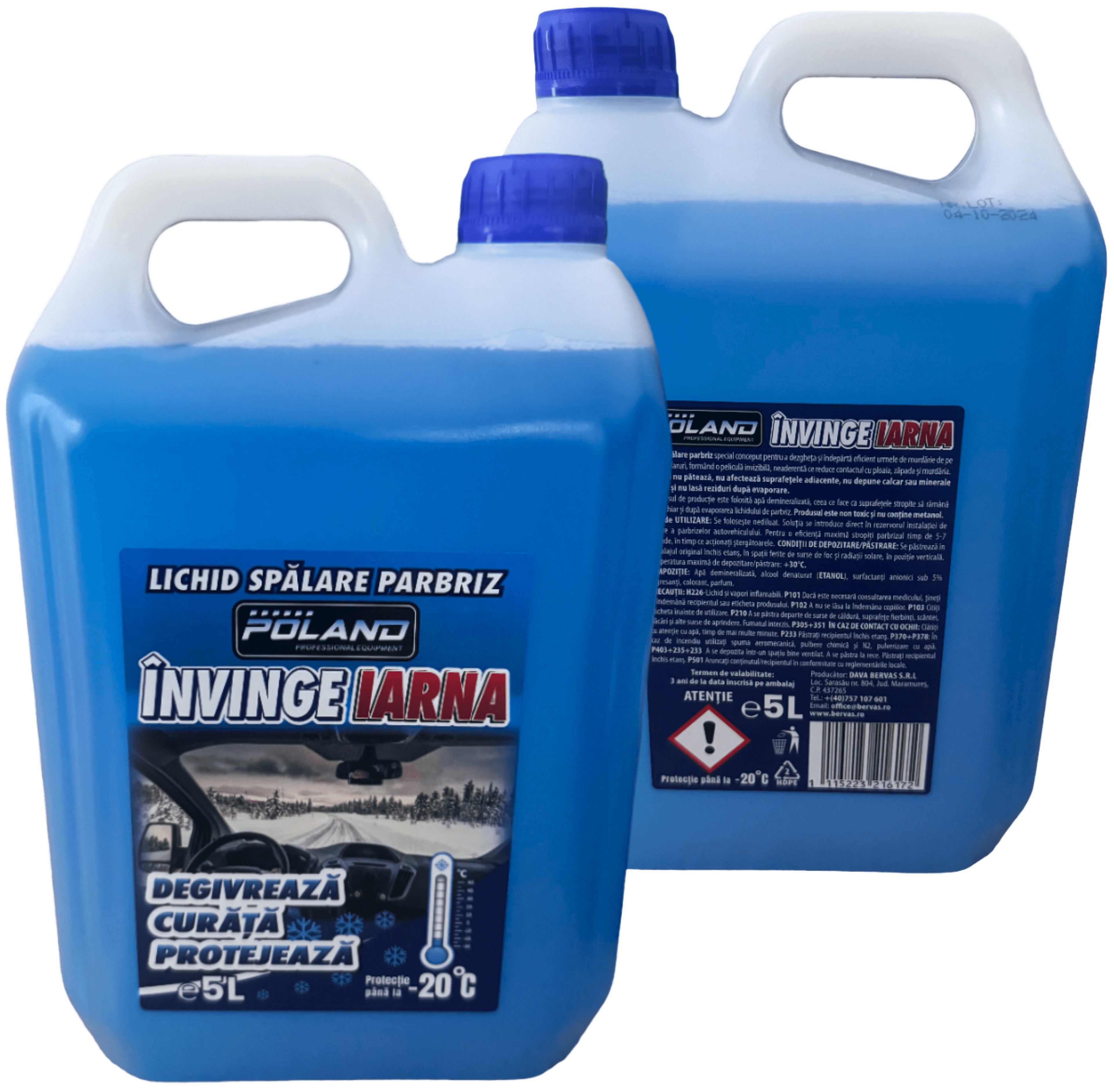 Solutie pentru Parbriz la -20°C 5L