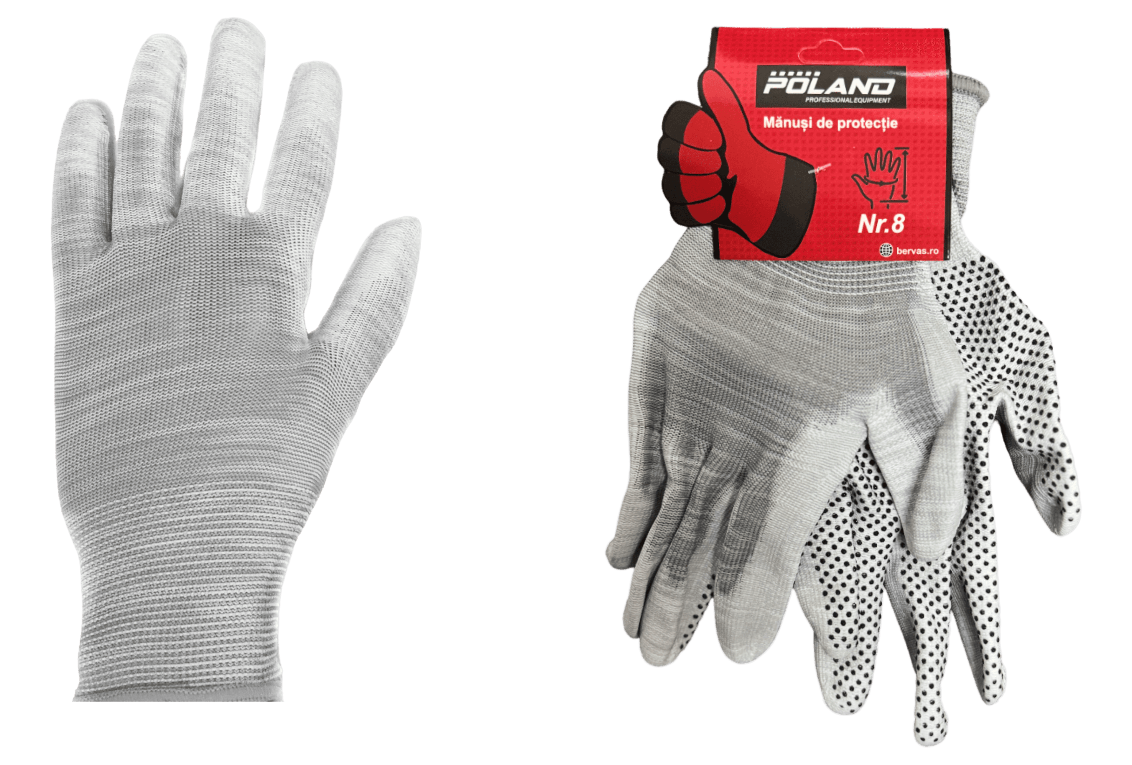 Manusi Cauciucate Poland Dama Nr.8 S/M