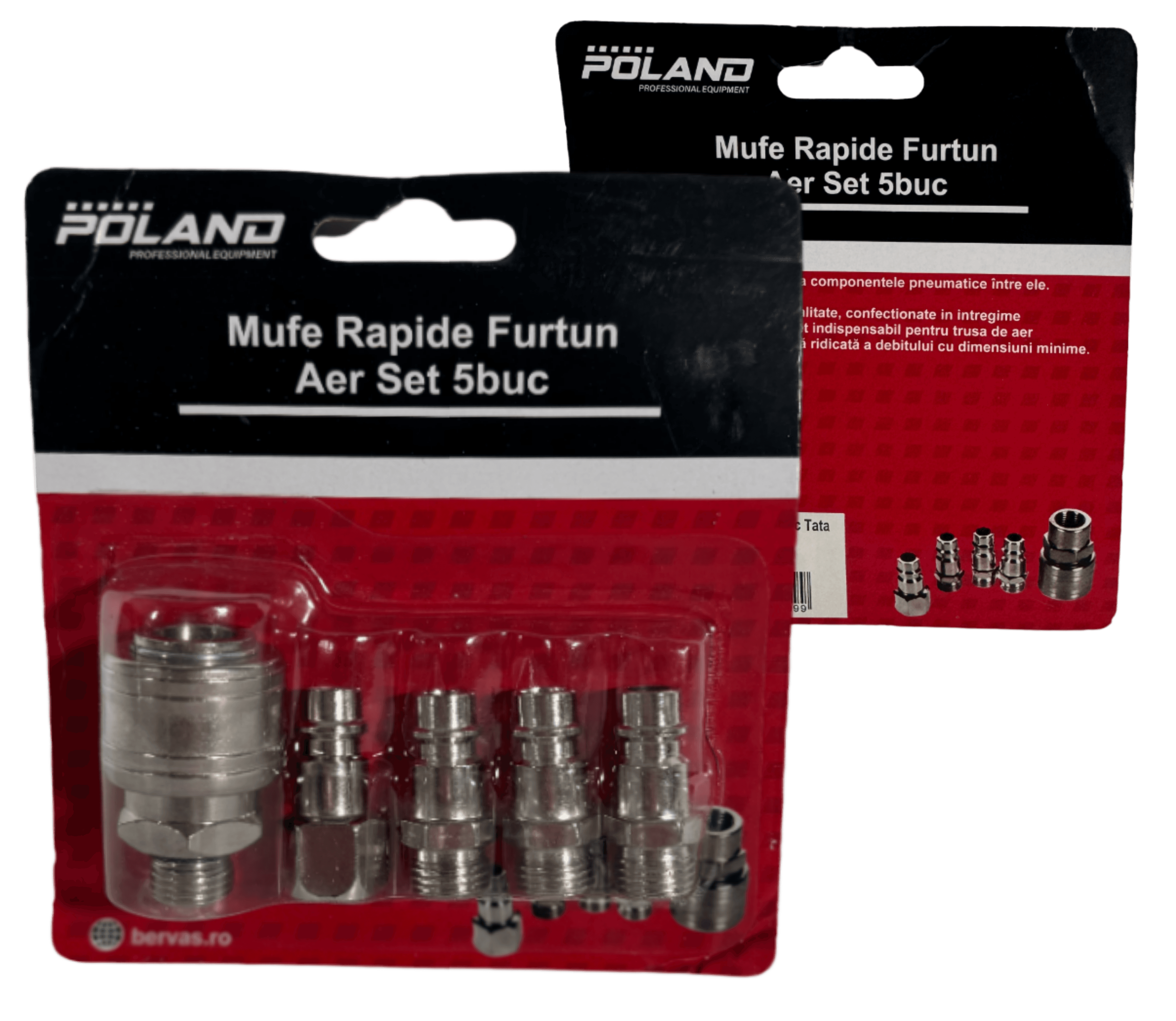 Set de Mufe Rapide pentru Furtun Aer 5buc Poland