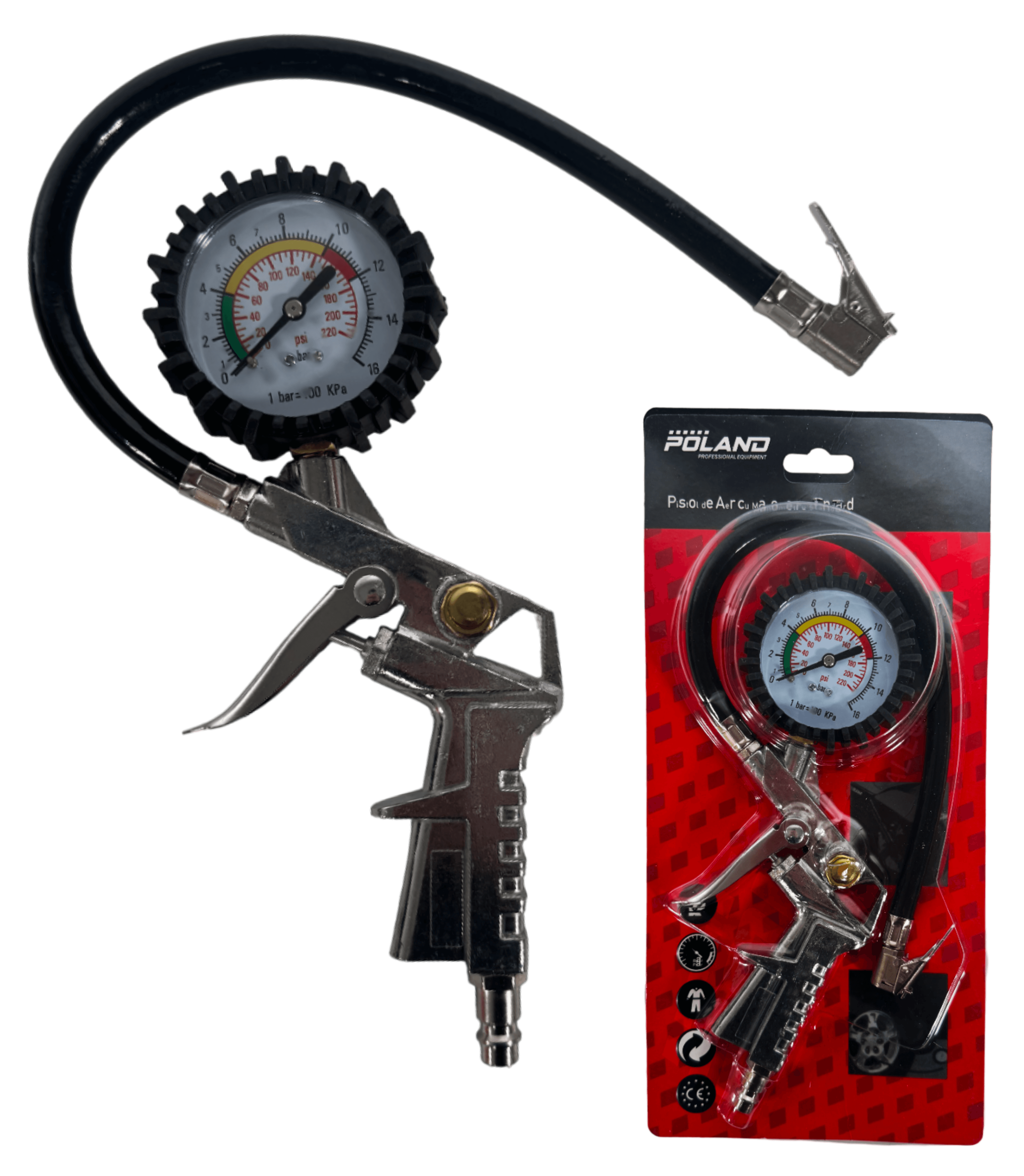 Pistol pentru Aer cu Manometru Poland
